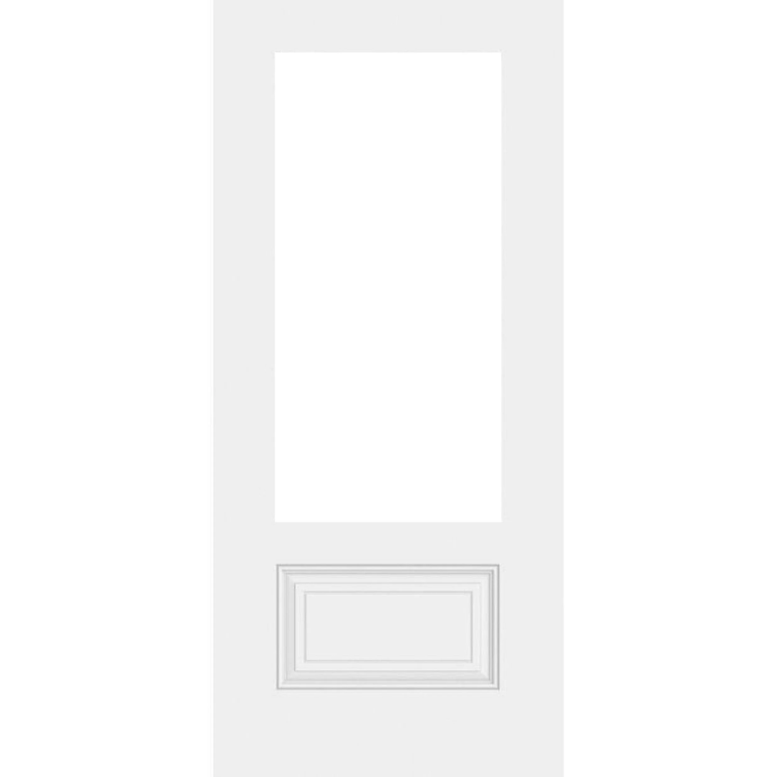 Smooth Fiberglass Entry Door Slab (2 Panel 3/4) - Image 6