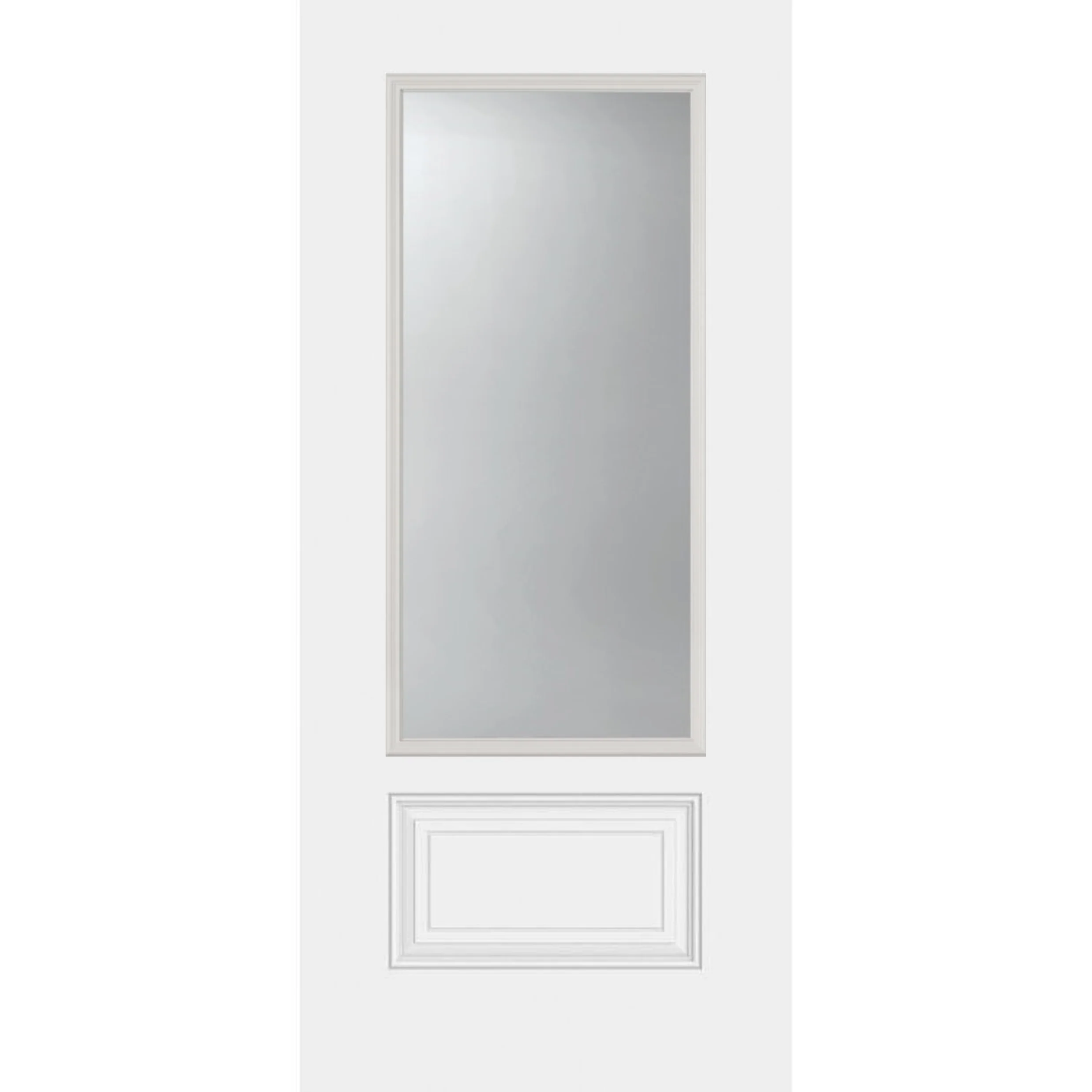 Smooth Fiberglass Entry Door Slab (2 Panel 3/4) - Image 8