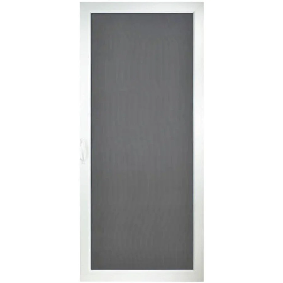 Aluminum Storm Door with Swappable Glass and Screen (Full View ) - Image 8