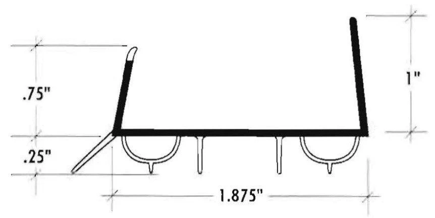 48" Universal Wrap-Around Door Sweep - Image 4