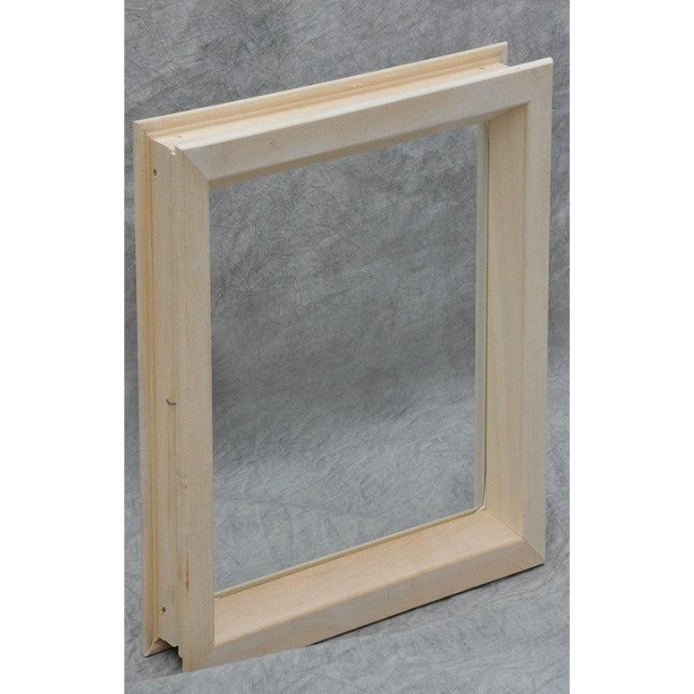 Clear 1 Lite Glass and Frame Kit (Interior 1 3/8" Door Thickness - Half Lite) - Image 3