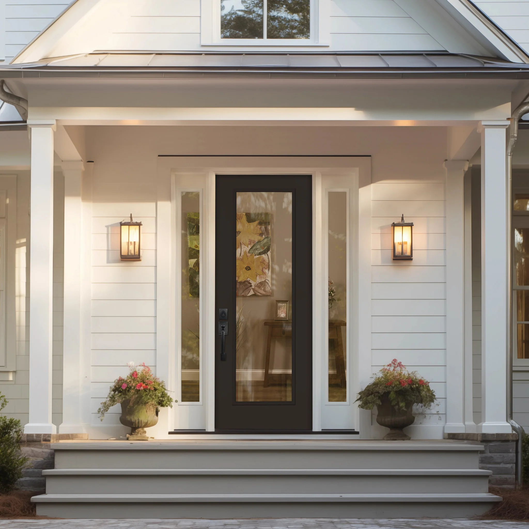 Clear 1 Lite Glass and Frame Kit (Tall Full Sidelite) - Image 2
