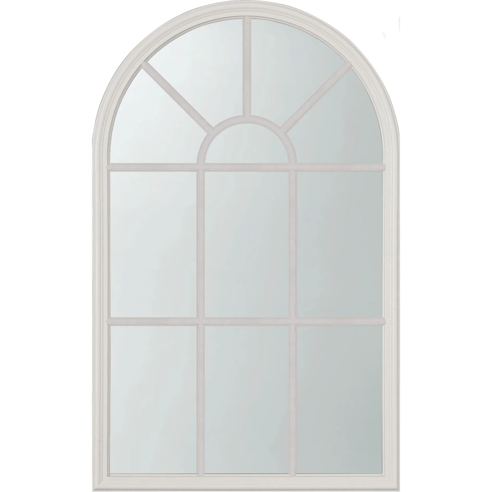 Clear 11 Lite Glass and Frame Kit (Half Lite Round Top) - Image 2