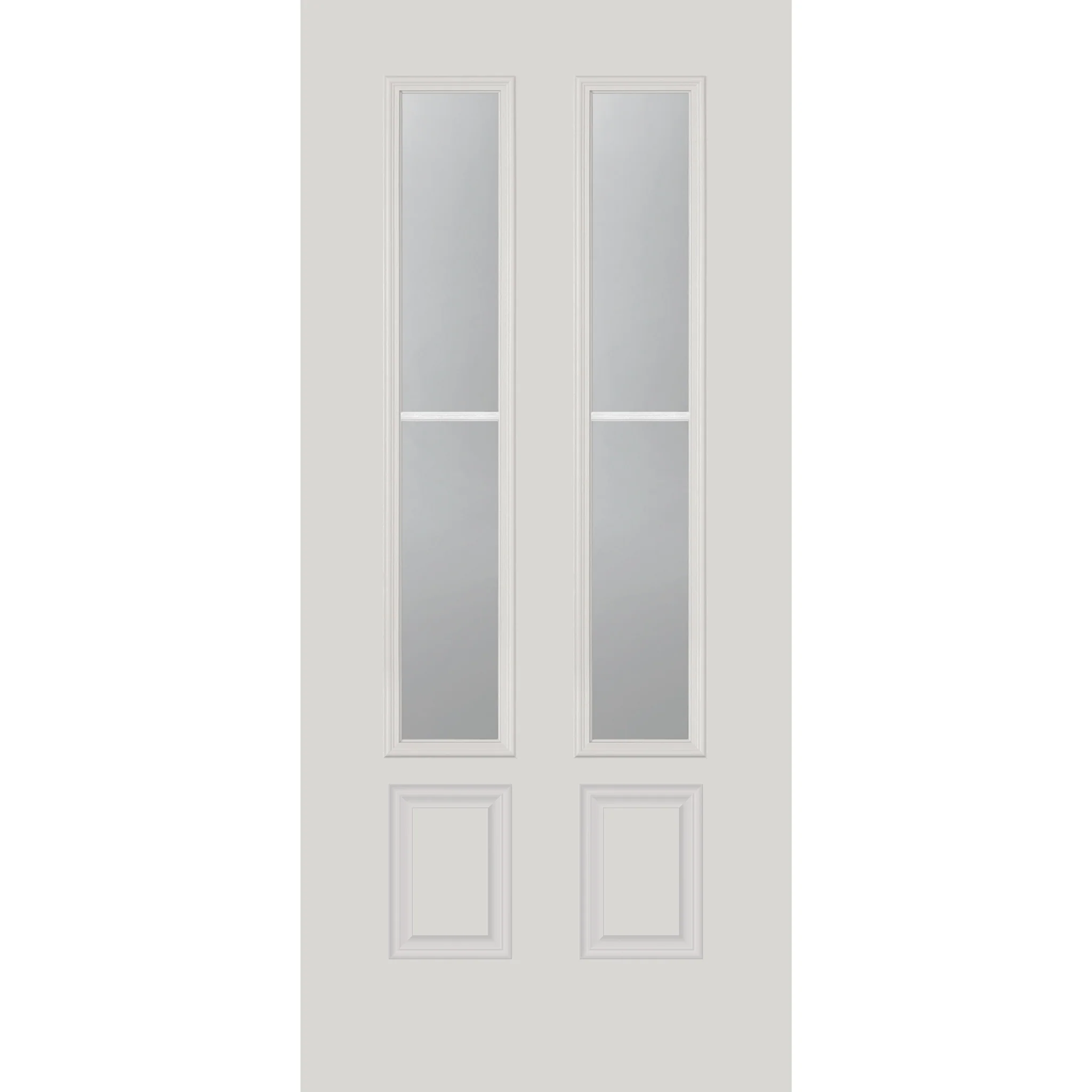 Clear 2 Lite Glass and Frame Kit (3/4 Sidelite 10" x 50" Frame Size) - Image 3