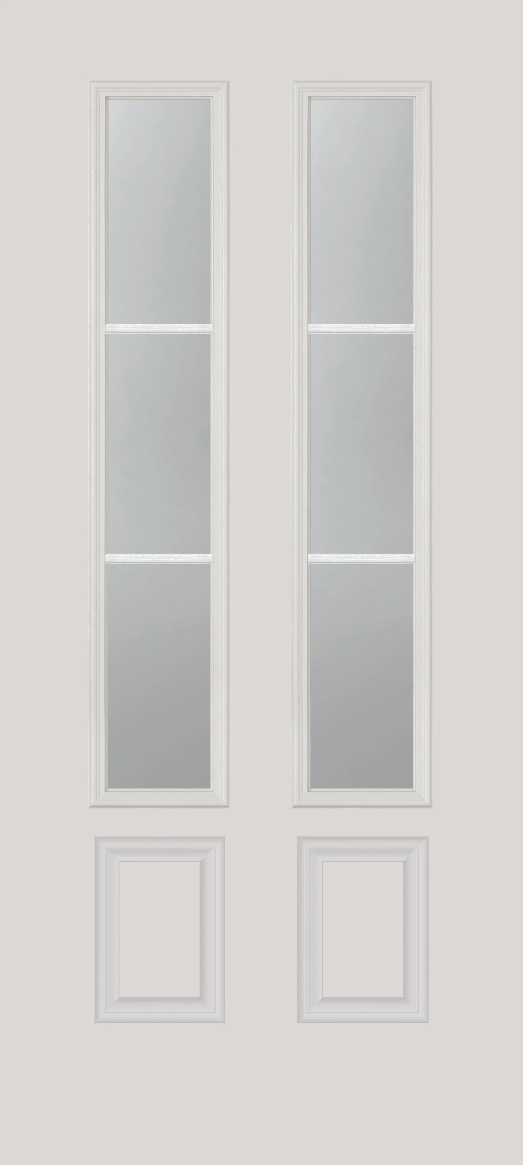 Clear 3 Lite Glass and Frame Kit (3/4 Sidelite 10" x 50" Frame Size) - Image 3