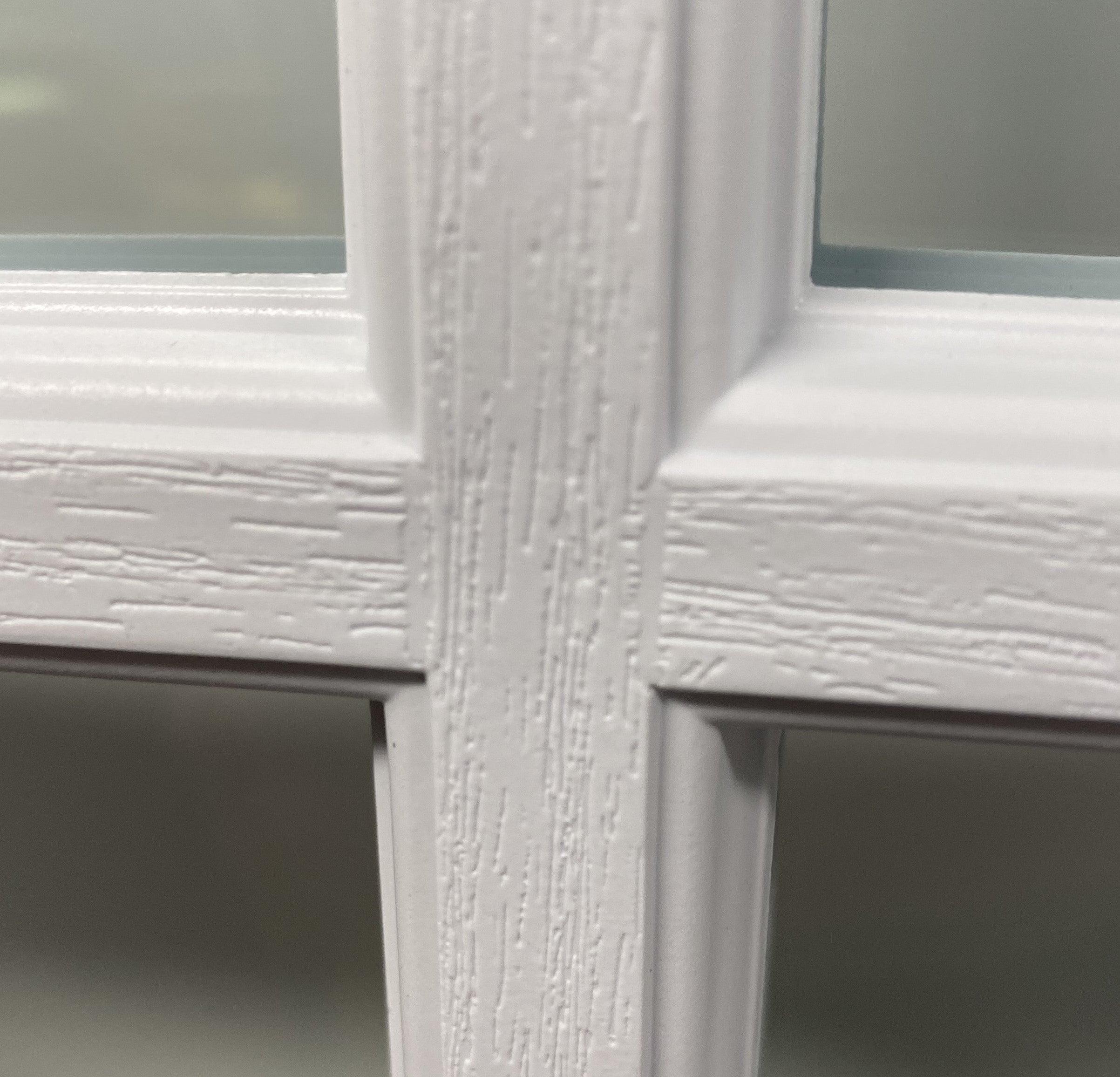Clear 9 Lite Glass and Frame Kit (Interior 1 3/8" Door Thickness - Half Lite) - Image 5