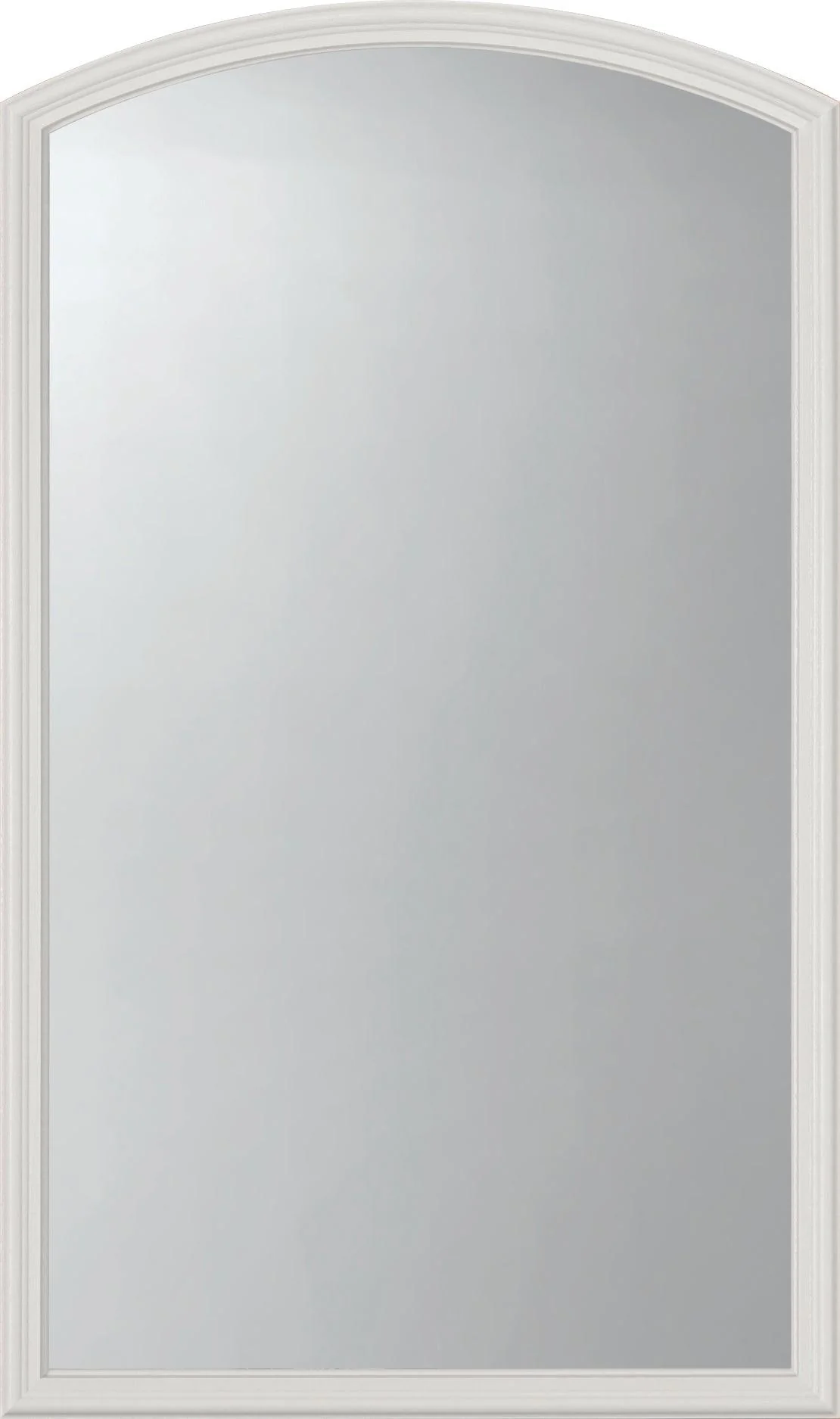 Clear Arched Top Glass and Frame Kit (Half Lite 24" x 40" Frame Size) - Image 2