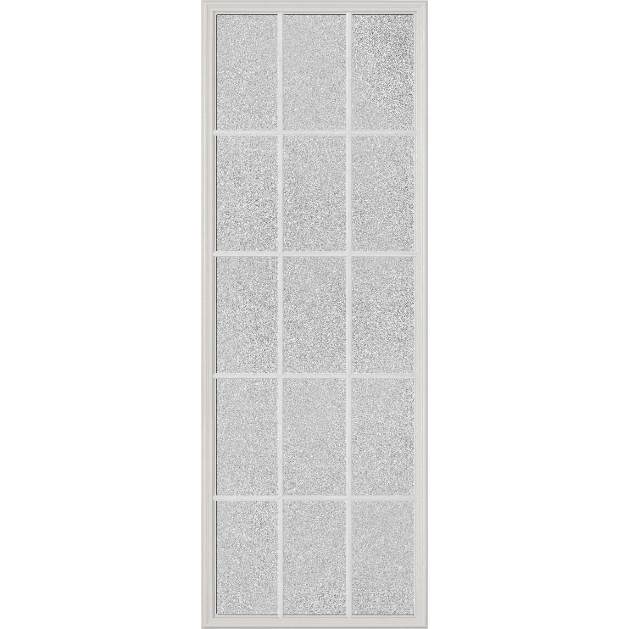 Clear Simulated 15 Lite Glass and Frame Kit (Full Lite 24" x 66" Frame Size) - Image 3