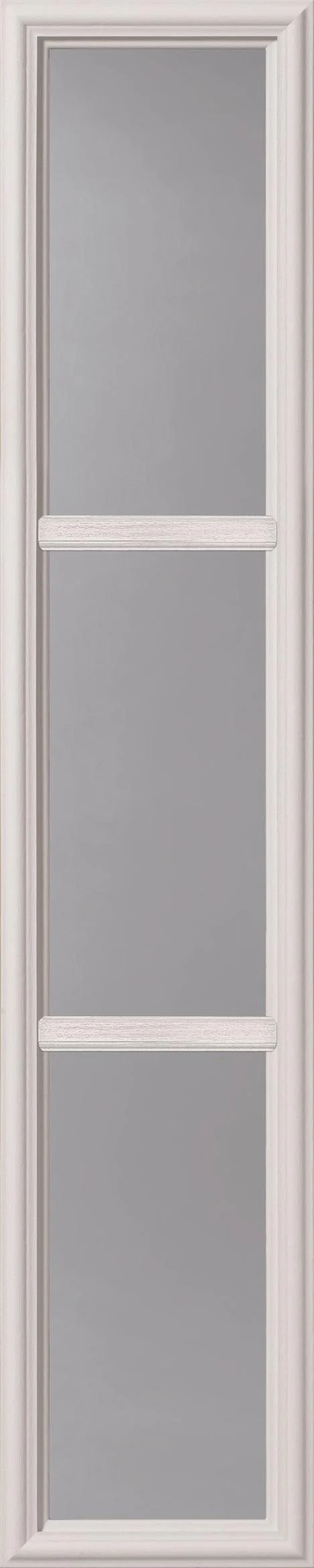 Clear Simulated 3 Lite Glass and Frame Kit (3/4 Sidelite 10" x 50" Frame Size) - Image 3