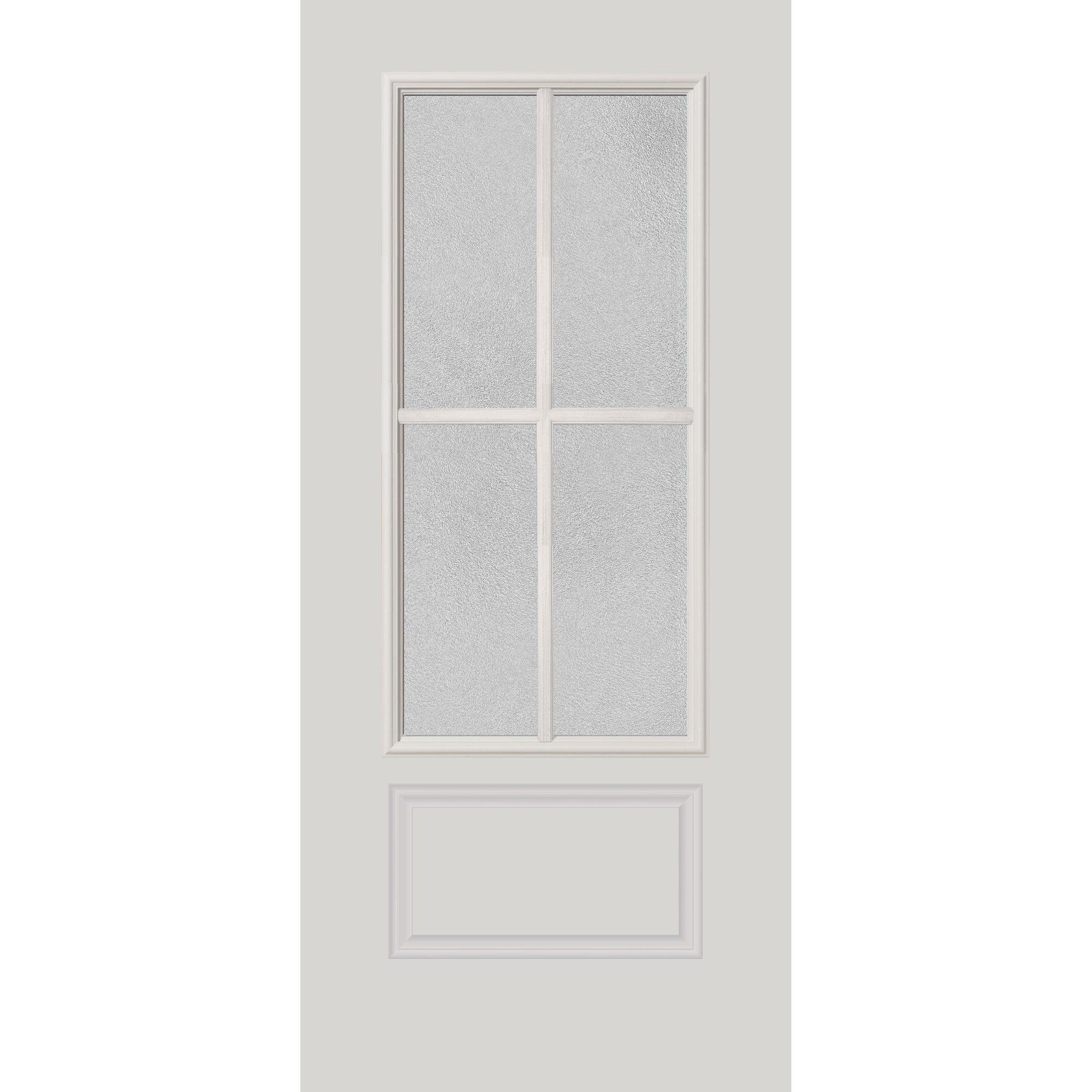Clear Simulated 4 Lite Glass and Frame Kit (3/4 Lite 24" x 50" Frame Size) - Image 8