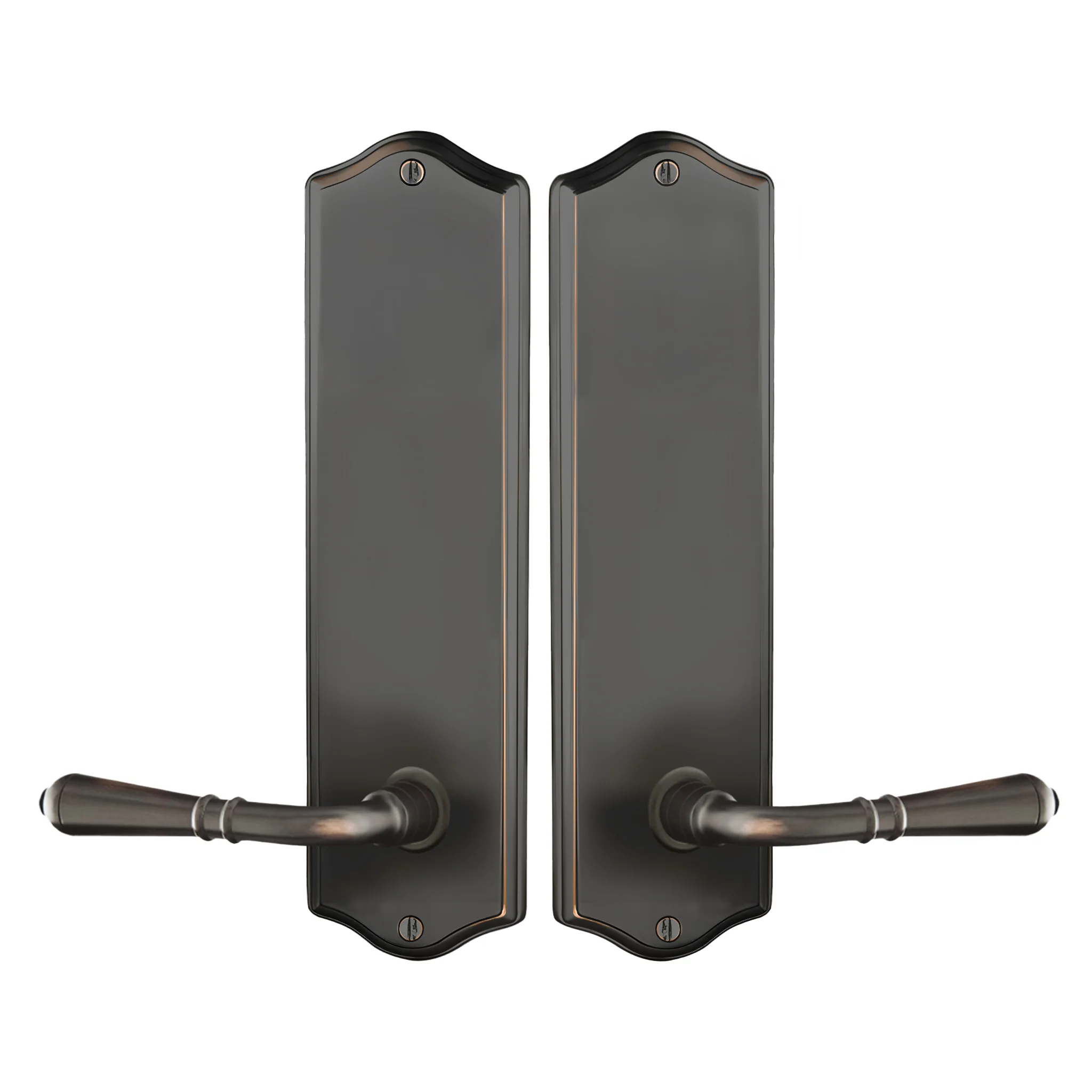 Colonial Sideplate Entry Lockset by Emtek - Image 22