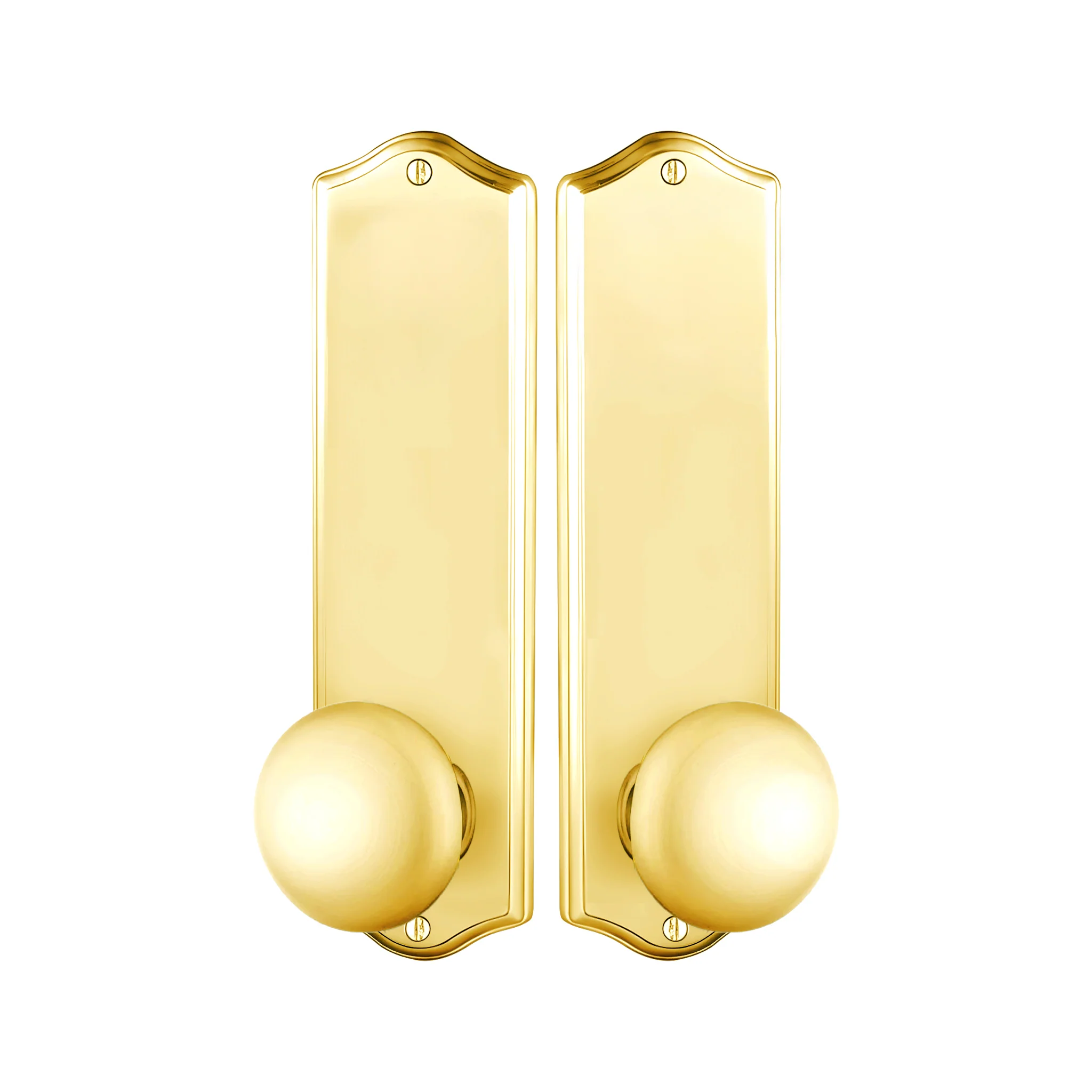 Colonial Sideplate Entry Lockset by Emtek - Image 27