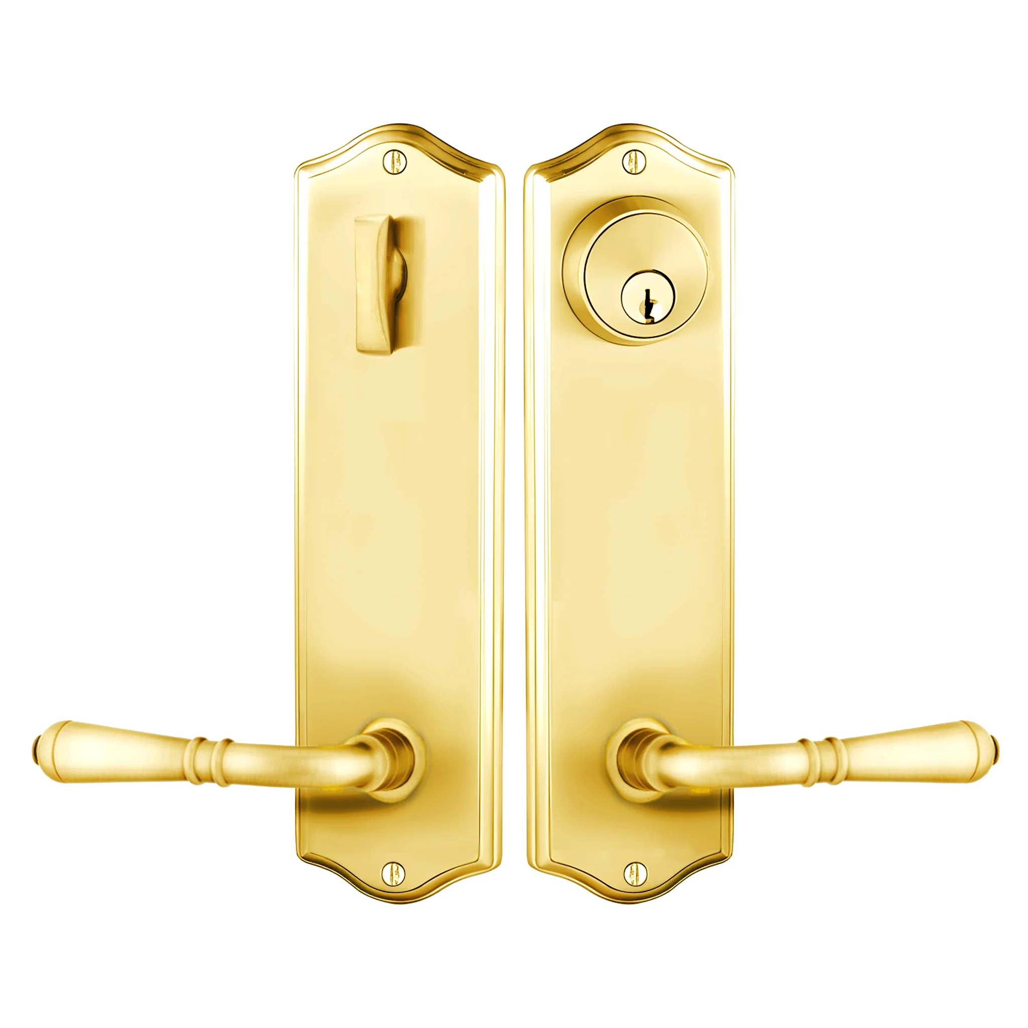 Colonial Sideplate Entry Lockset by Emtek - Image 8