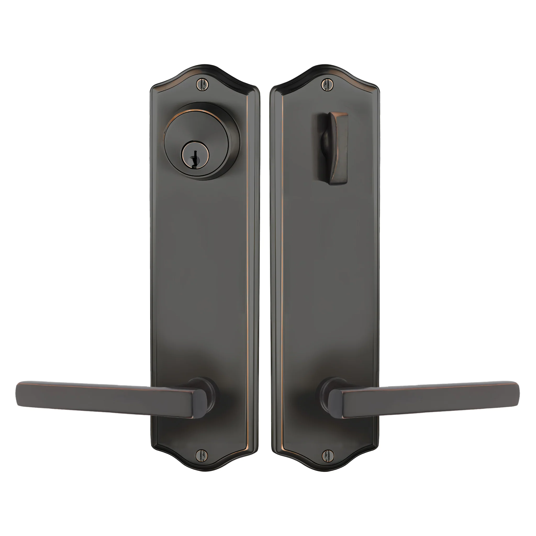 Colonial Sideplate Entry Lockset by Emtek - Image 9