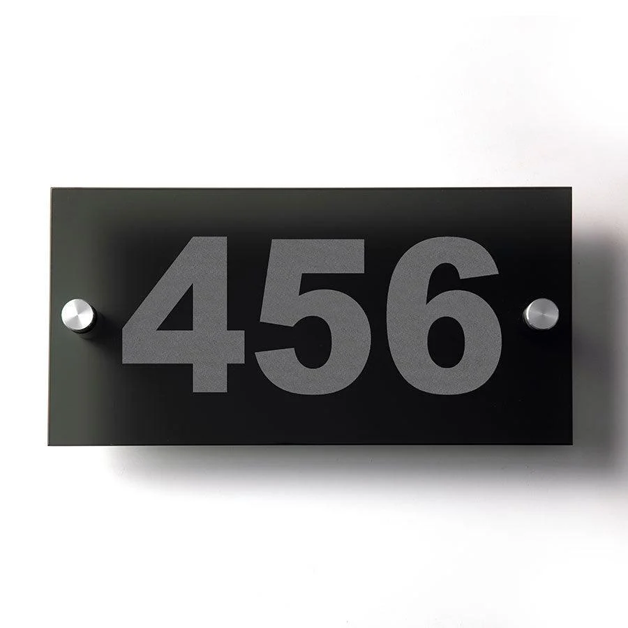 Customizable Glass Address Plaque - Image 15