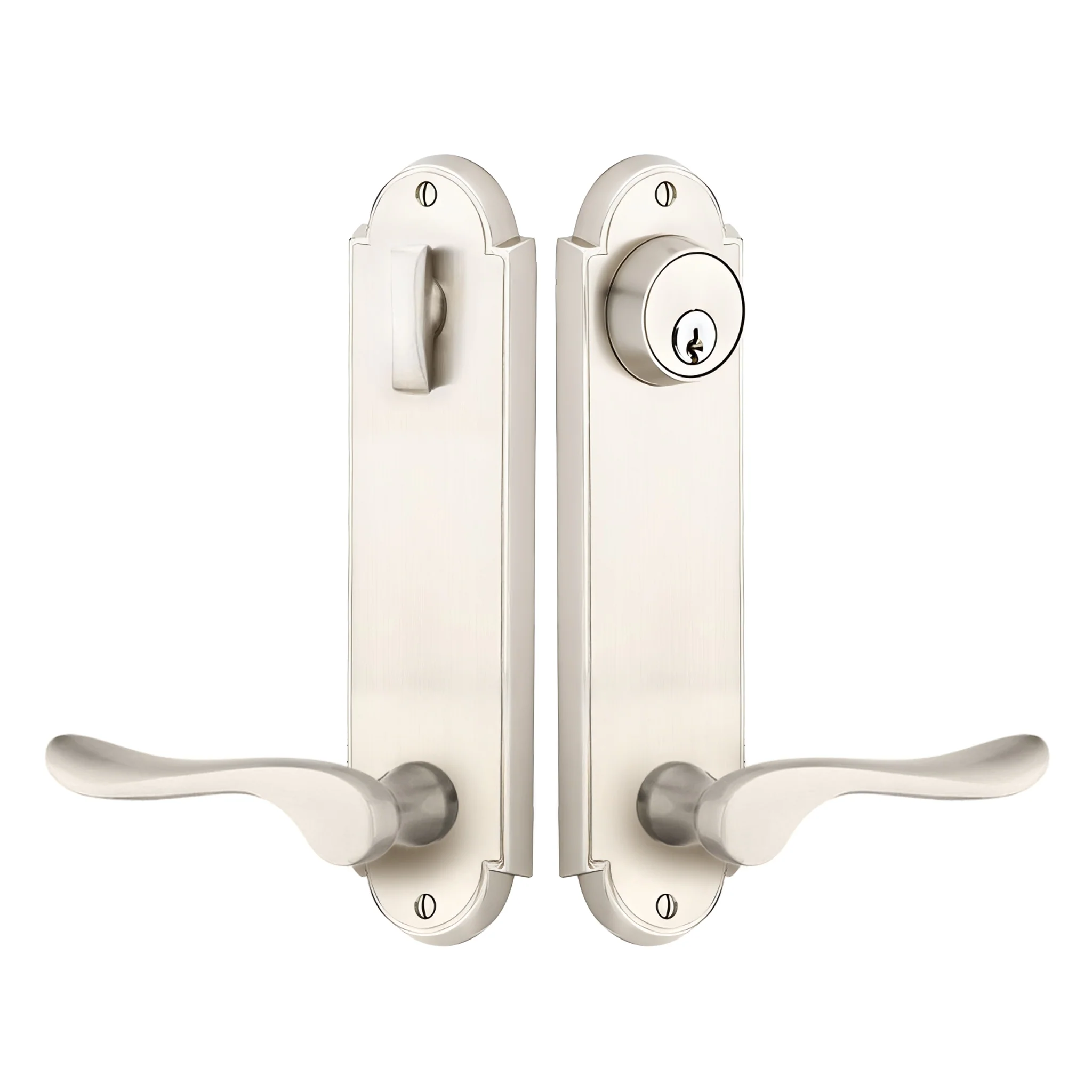Delaware Sideplate Entry Lockset by Emtek - Image 10