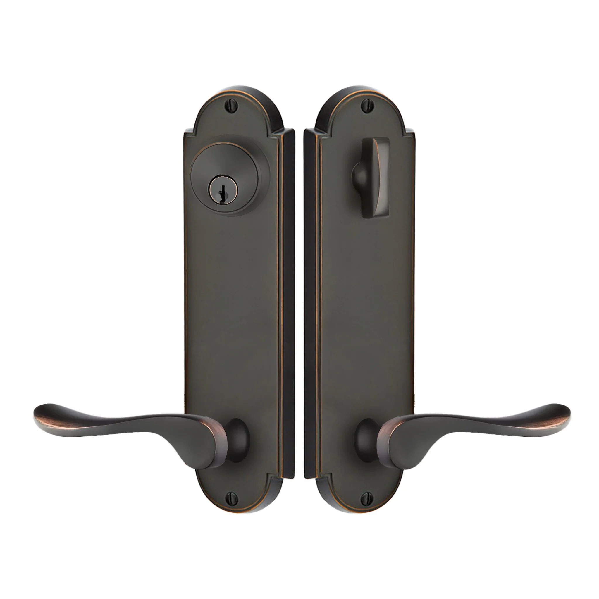 Delaware Sideplate Entry Lockset by Emtek - Image 14