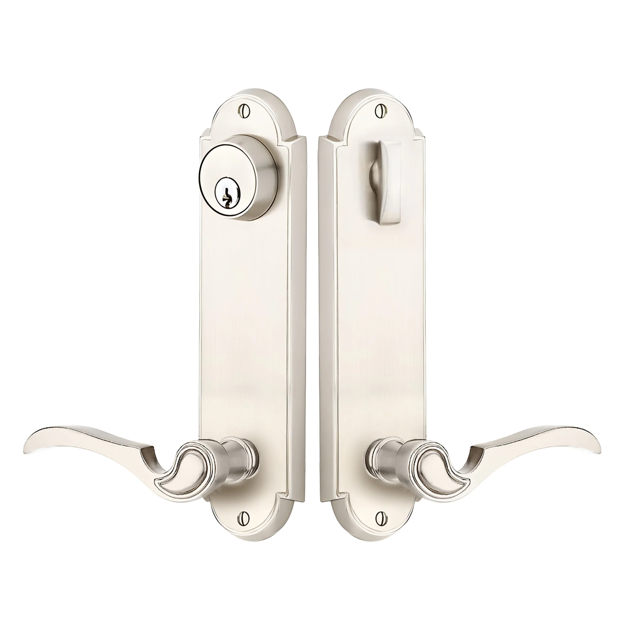 Delaware Sideplate Entry Lockset by Emtek - Image 7