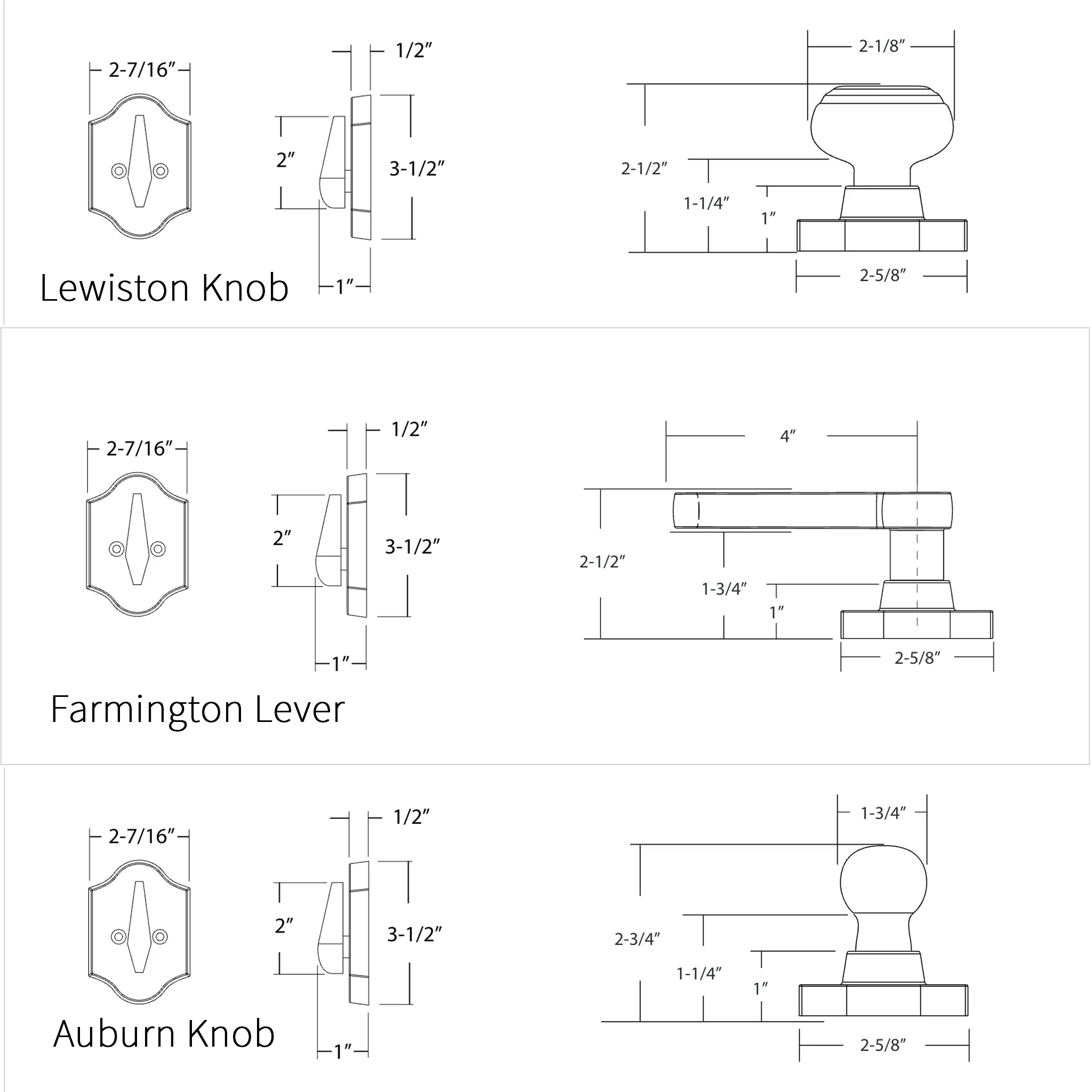 Everly Entry Lockset - Image 5