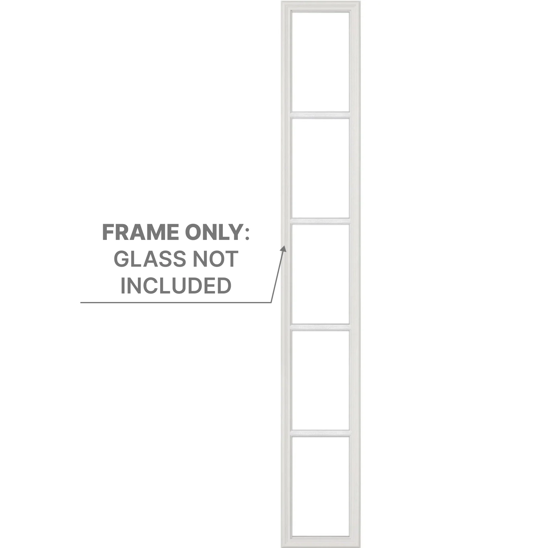 Full Sidelite Frame Kit with 5 Grids - Image 2