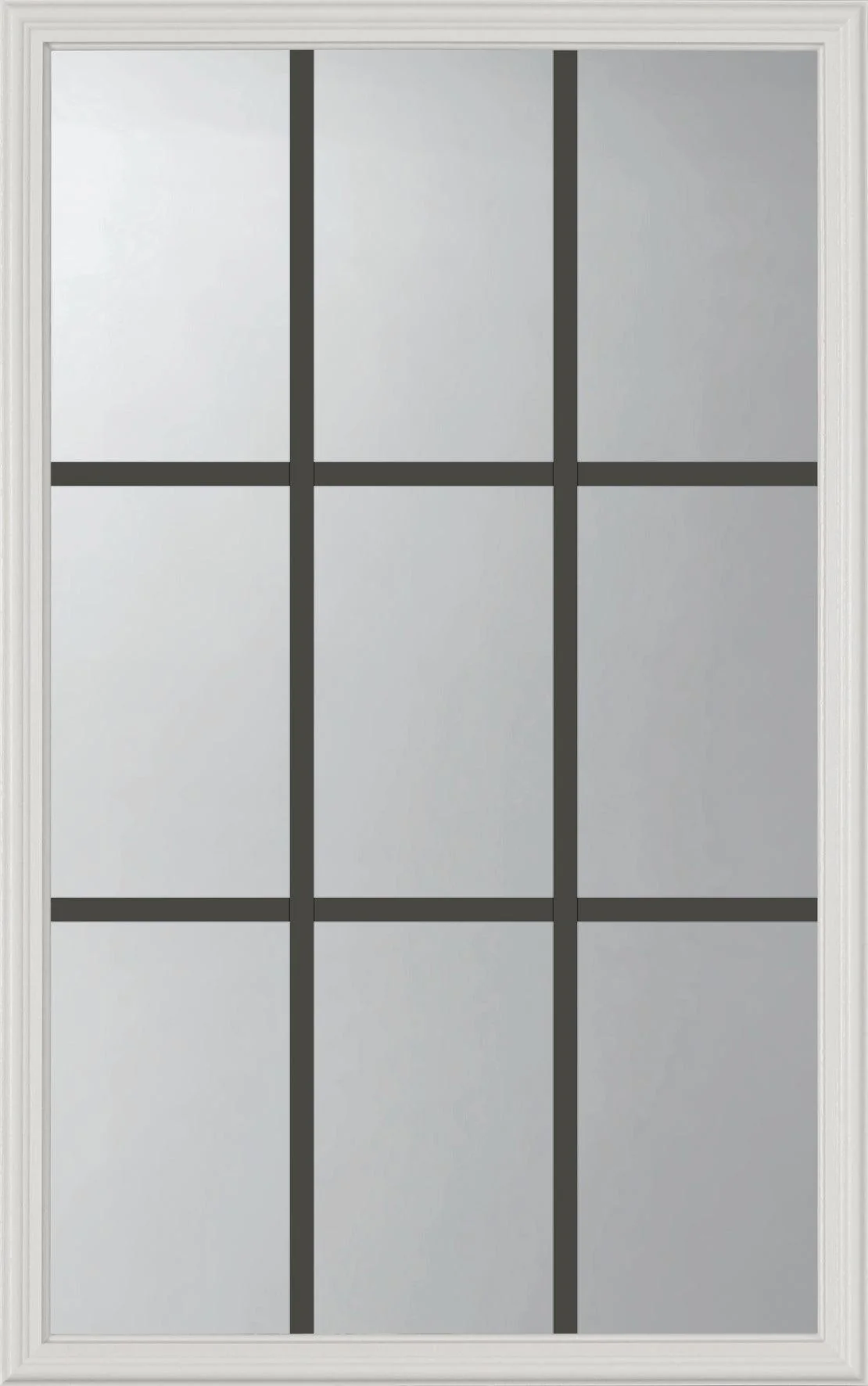 Grills Between Glass 9 Lite Glass and Frame Kit (Half Lite) - Image 5
