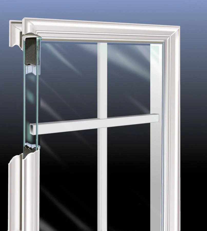 Grills Between Glass 9 Lite Prairie Style Glass and Frame Kit (Half Lite) - Image 4