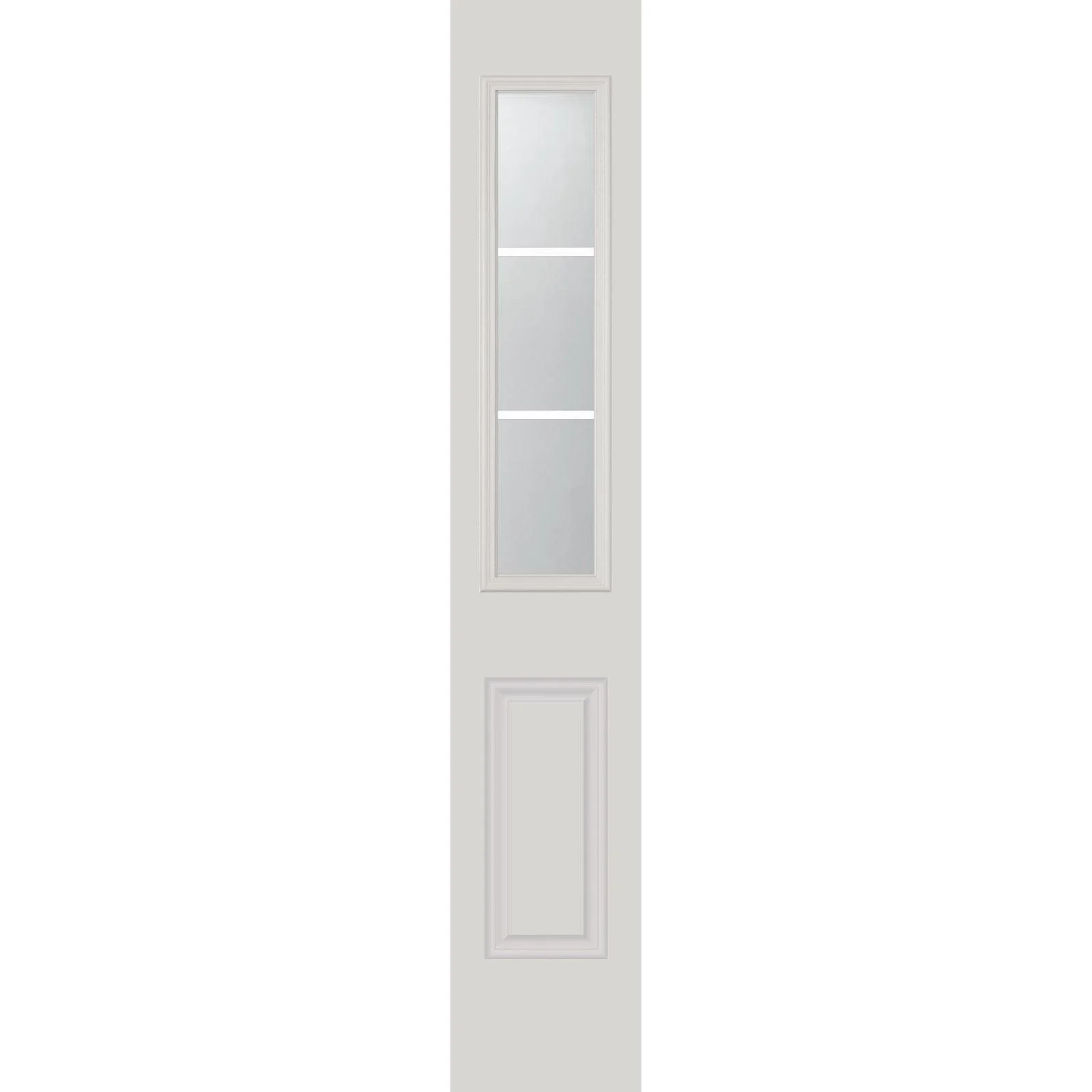 Grills Between Glass Hurricane Impact 3 Lite Glass and Frame Kit (Half Sidelite 10" x 38" Frame Size)