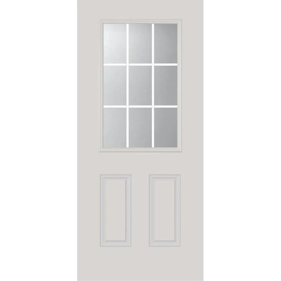 Grills Between Glass Hurricane Impact 9 Lite Glass and Frame Kit (Half Lite)