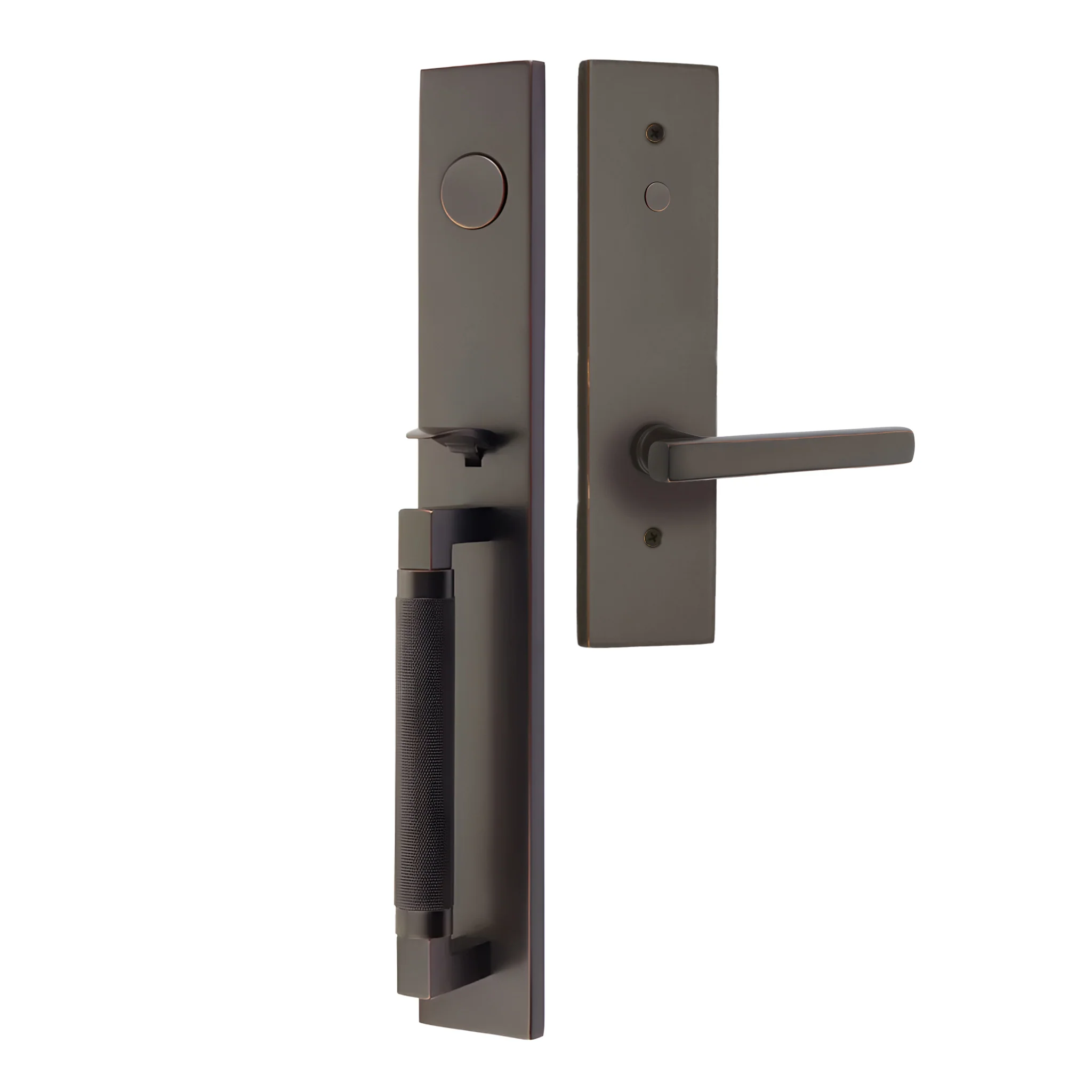 Hercules Knurled Full Length Entry Lockset by Emtek - Image 29