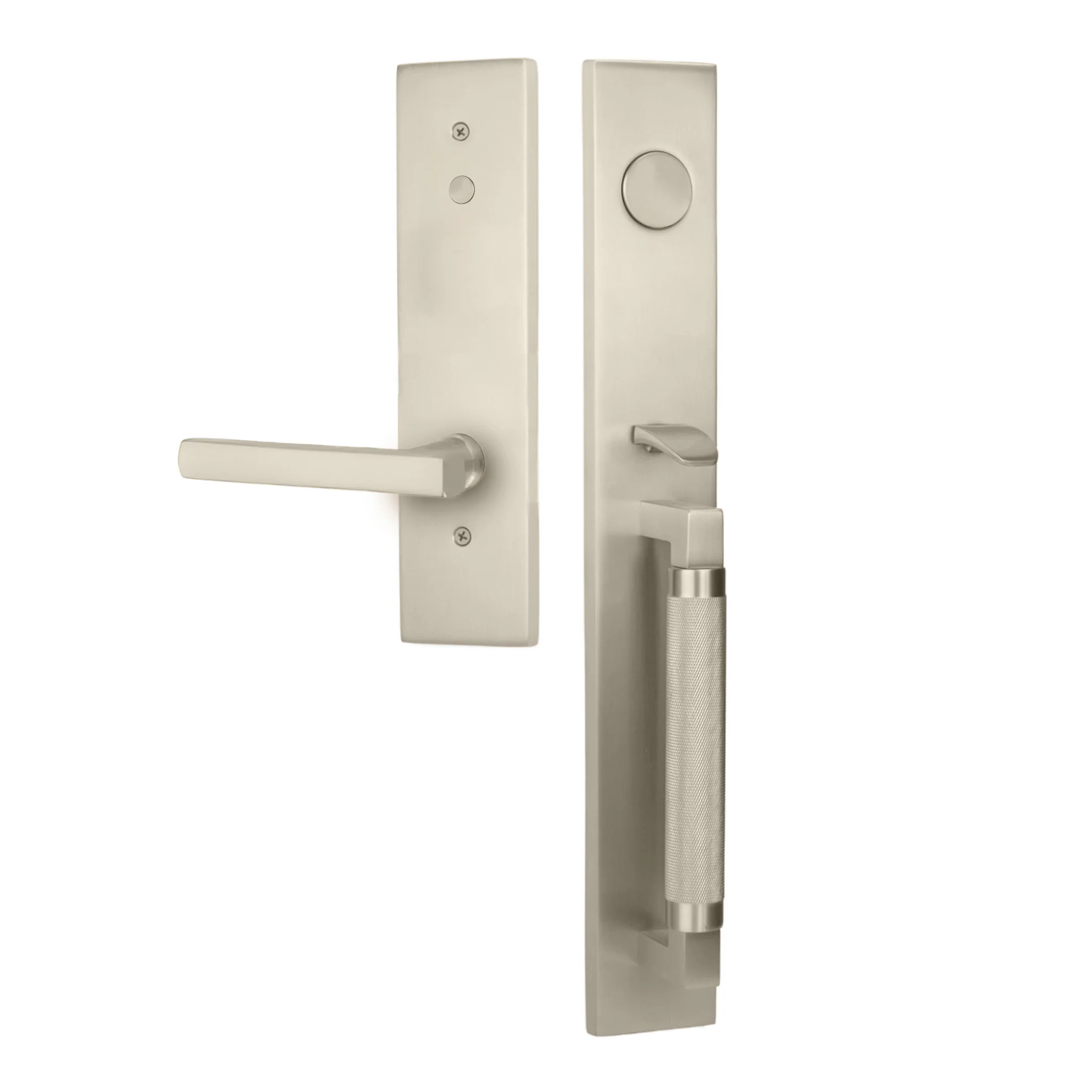 Hercules Knurled Full Length Entry Lockset by Emtek - Image 35