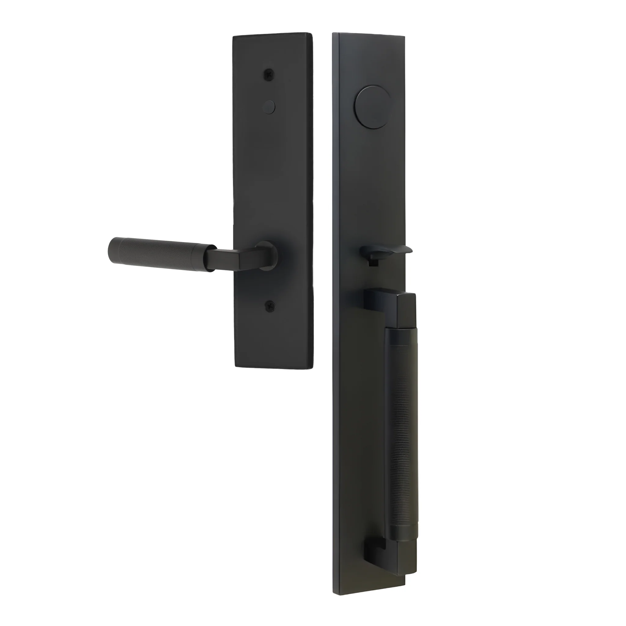 Hercules Knurled Full Length Entry Lockset by Emtek - Image 42