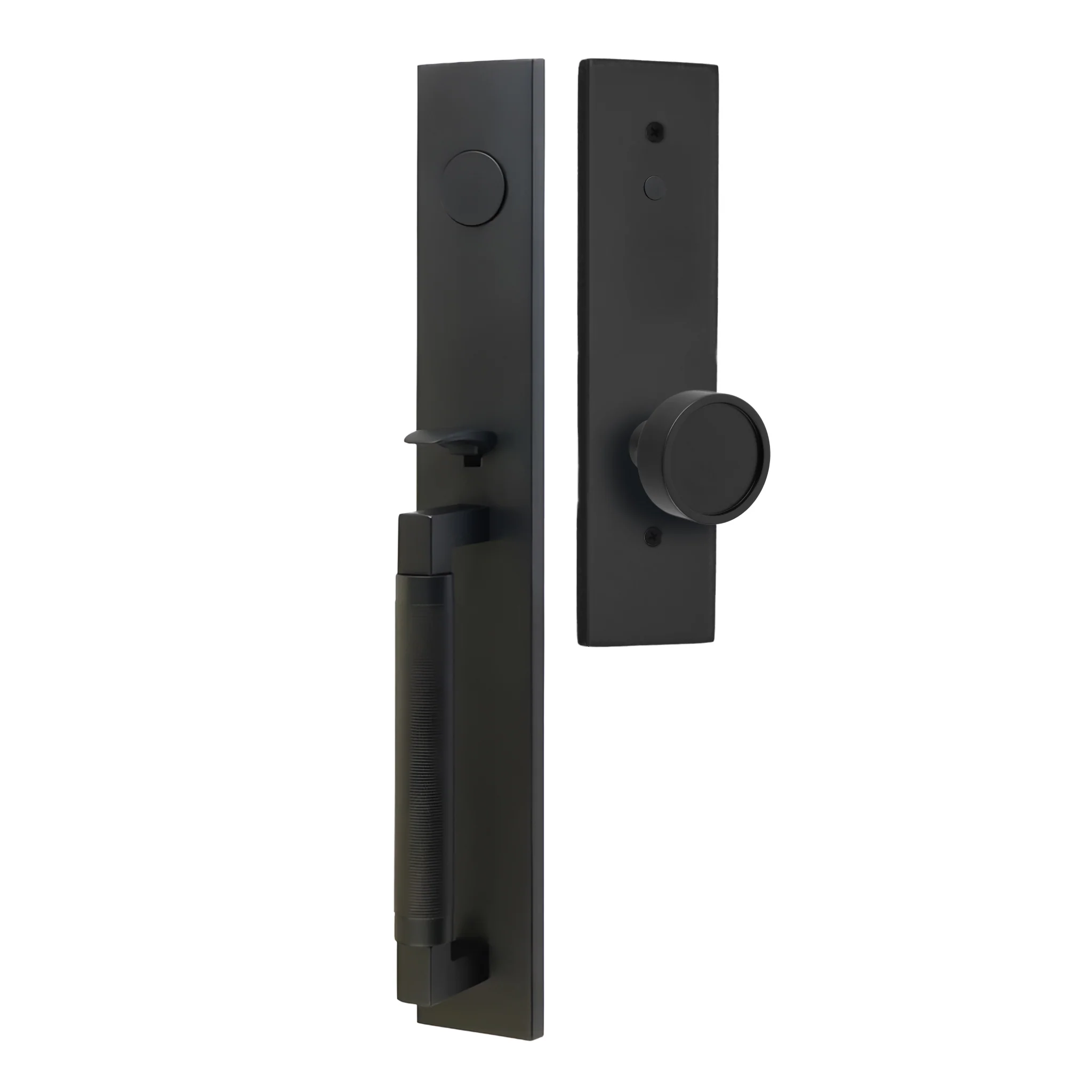 Hercules Knurled Full Length Entry Lockset by Emtek - Image 43