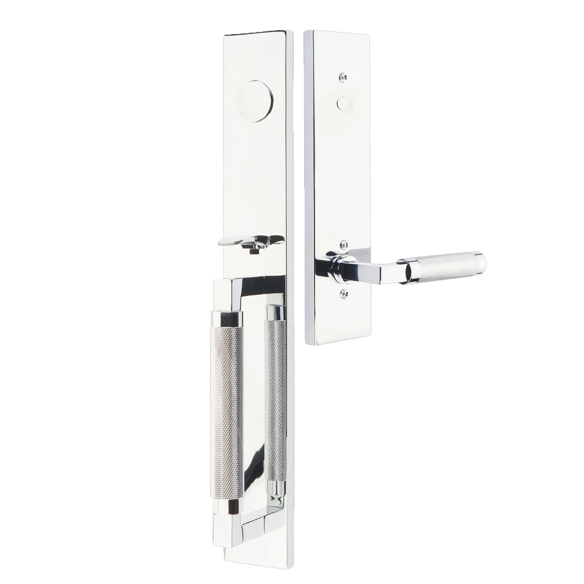 Hercules Knurled Full Length Entry Lockset by Emtek - Image 46