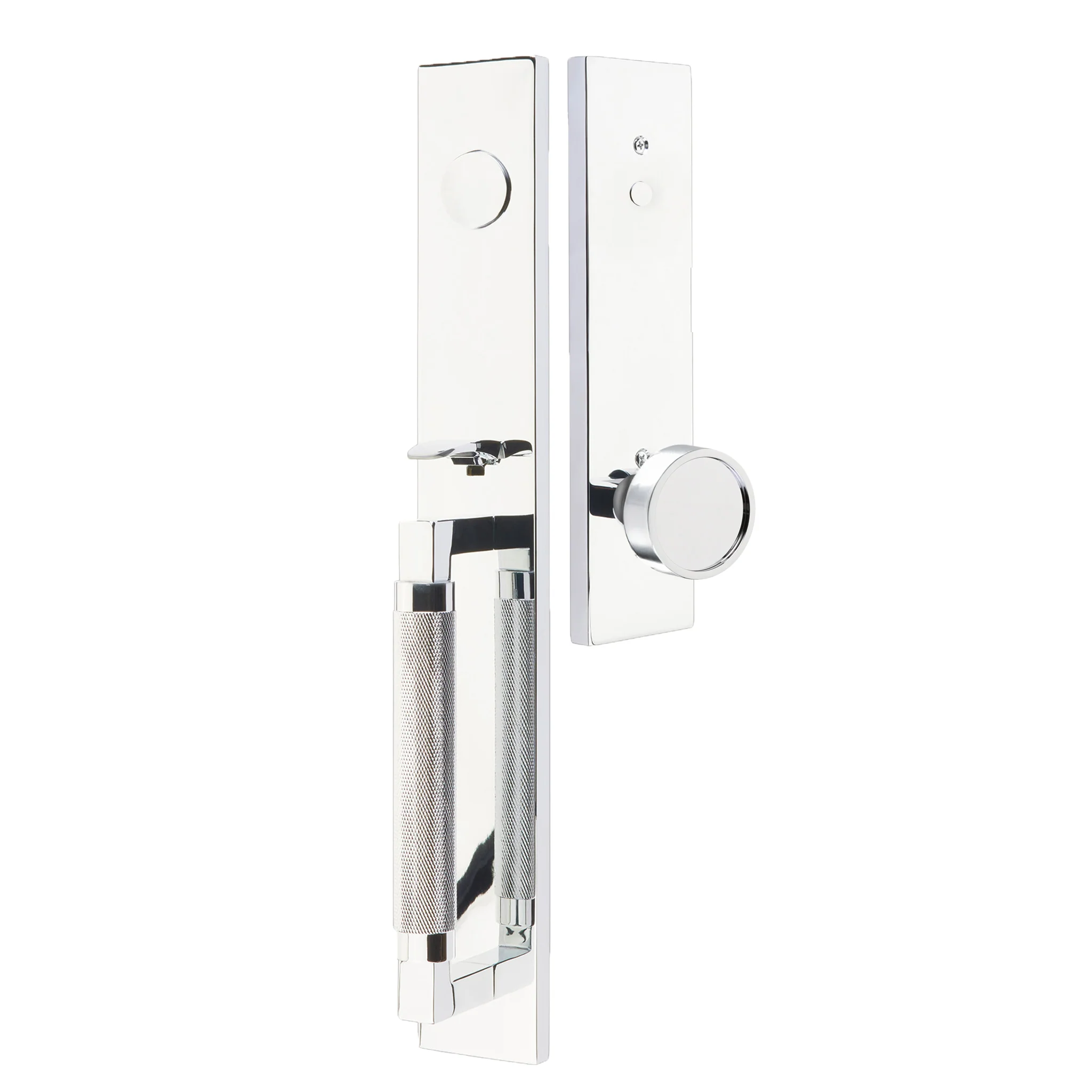 Hercules Knurled Full Length Entry Lockset by Emtek - Image 48
