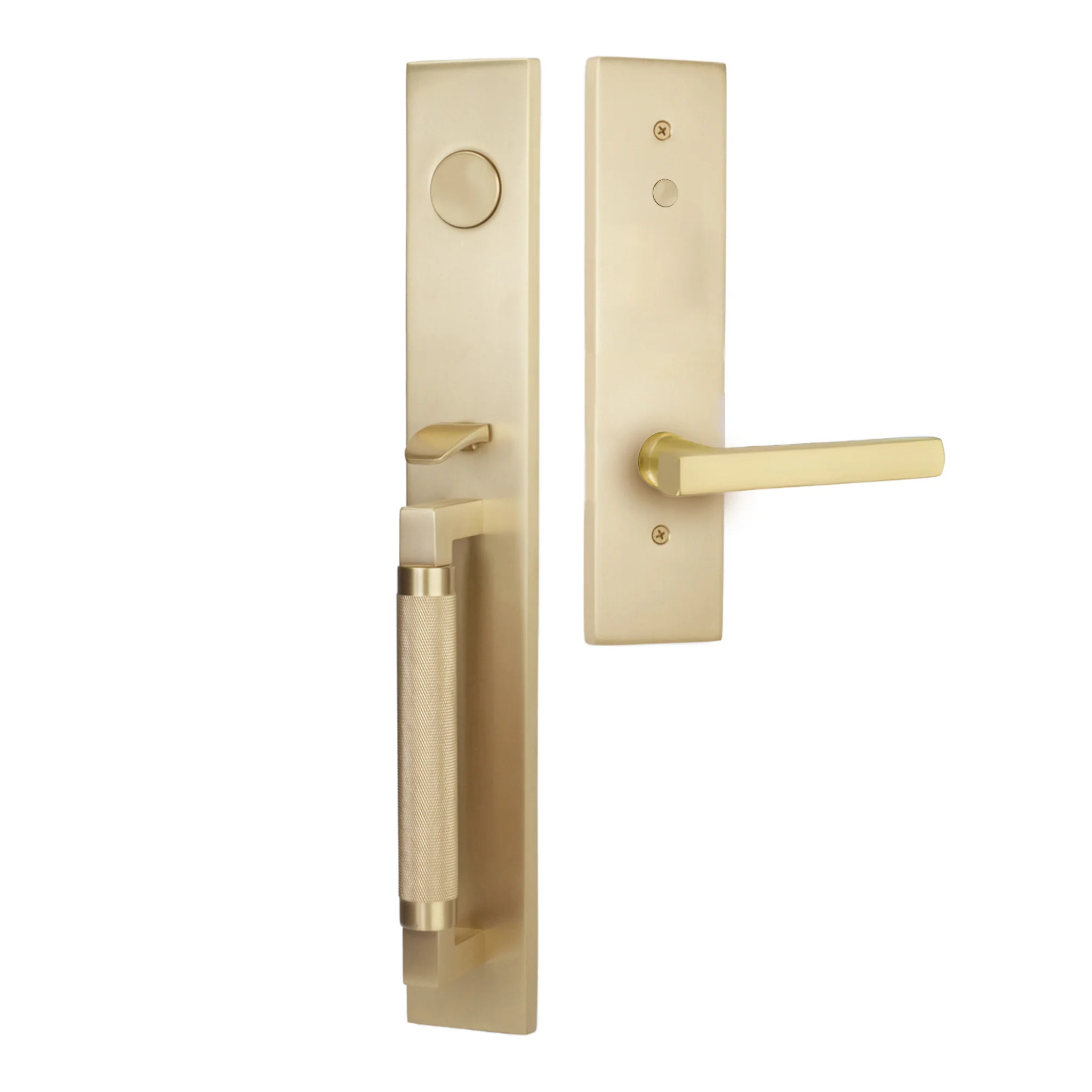 Hercules Knurled Full Length Entry Lockset by Emtek - Image 49