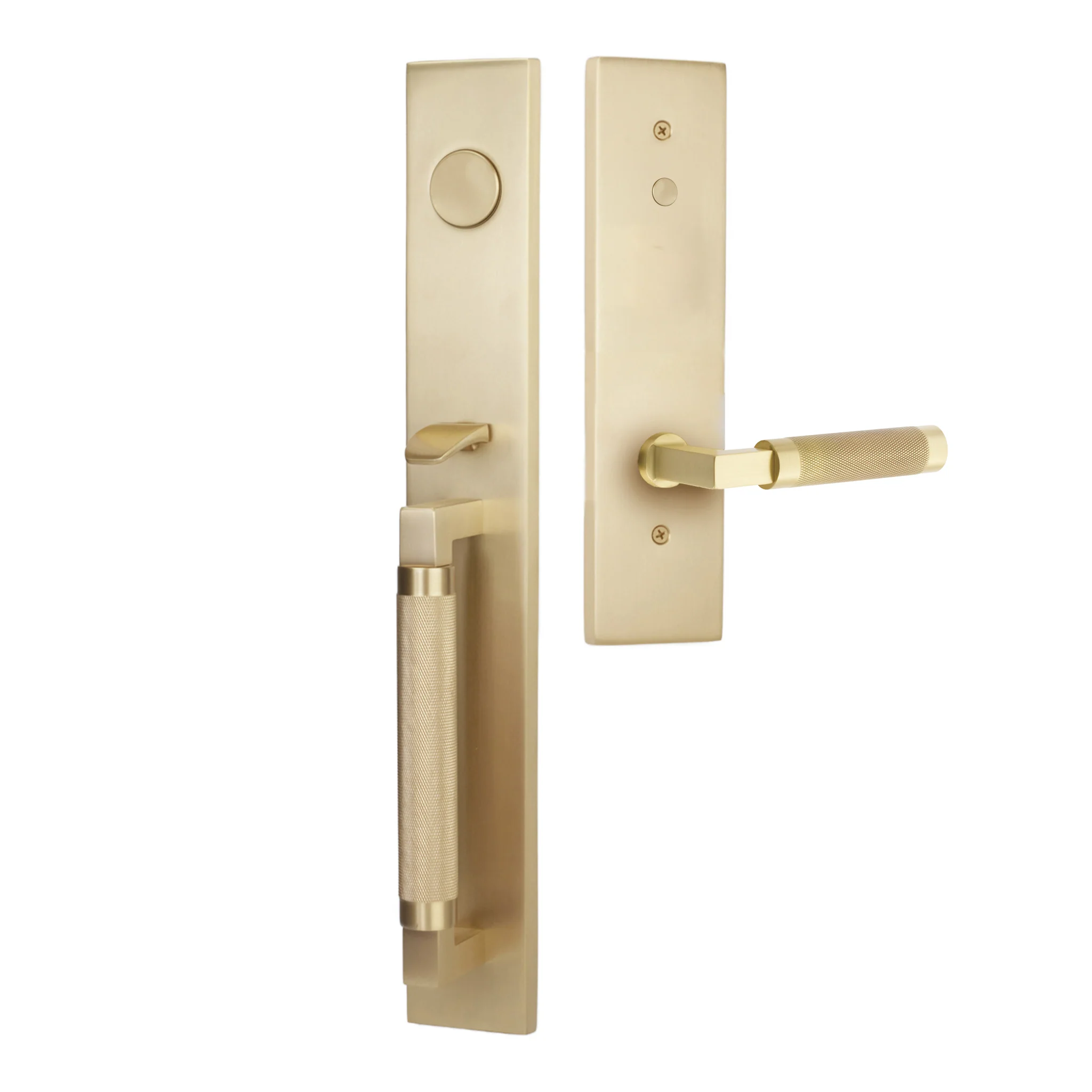 Hercules Knurled Full Length Entry Lockset by Emtek - Image 51