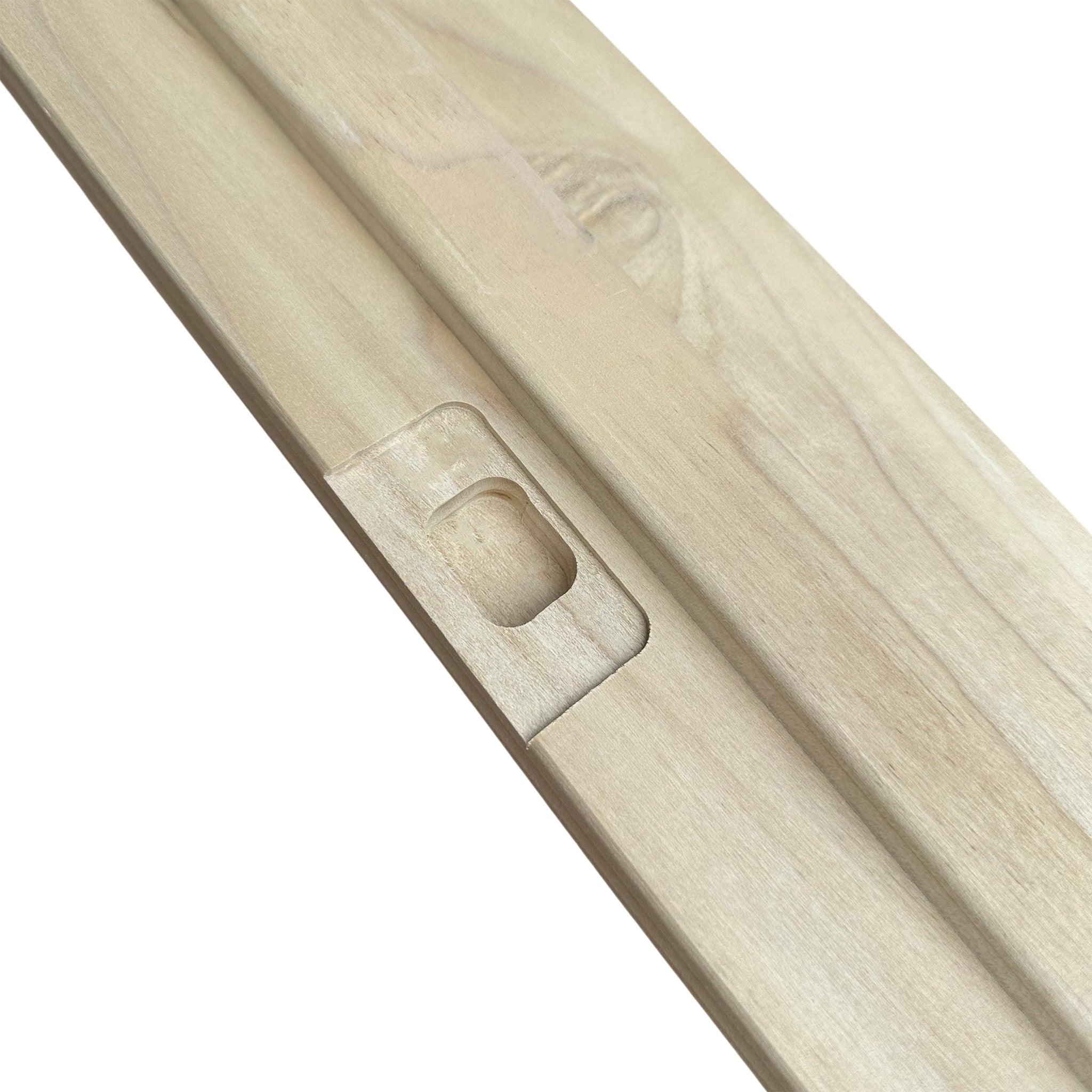Interior Lock Jamb Leg (Stain Grade Poplar) - Image 2