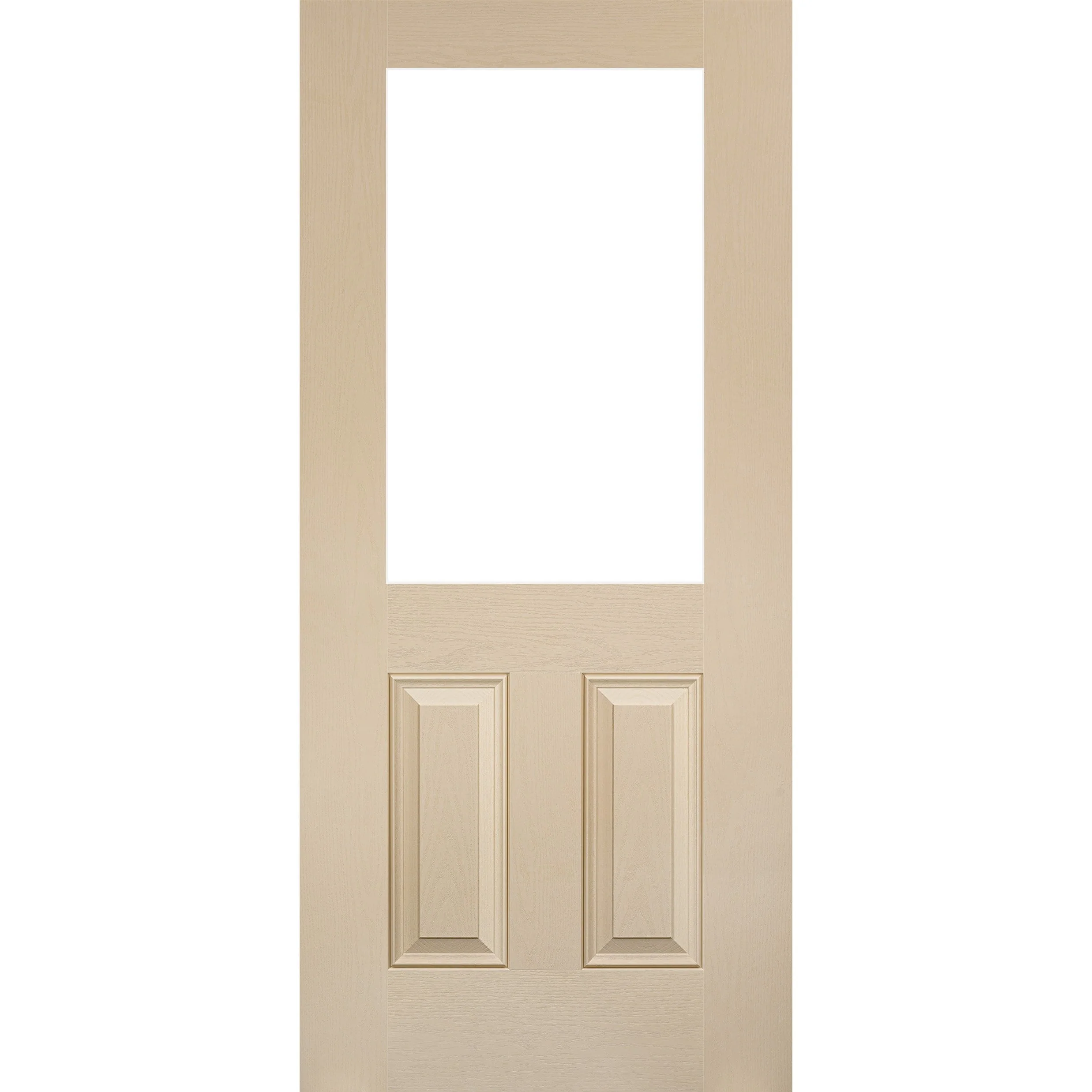 Mahogany Grain Fiberglass Entry Door Slab (6 Panel) - Image 11