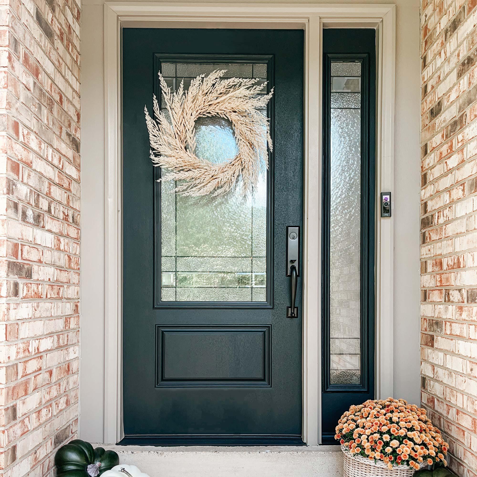Mahogany Grain Fiberglass Sidelite Panel (3/4 Sidelite) - Image 2
