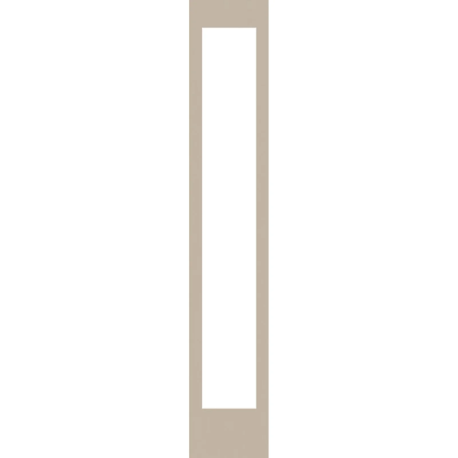 Mahogany Grain Fiberglass Sidelite Panel (Full Sidelite)