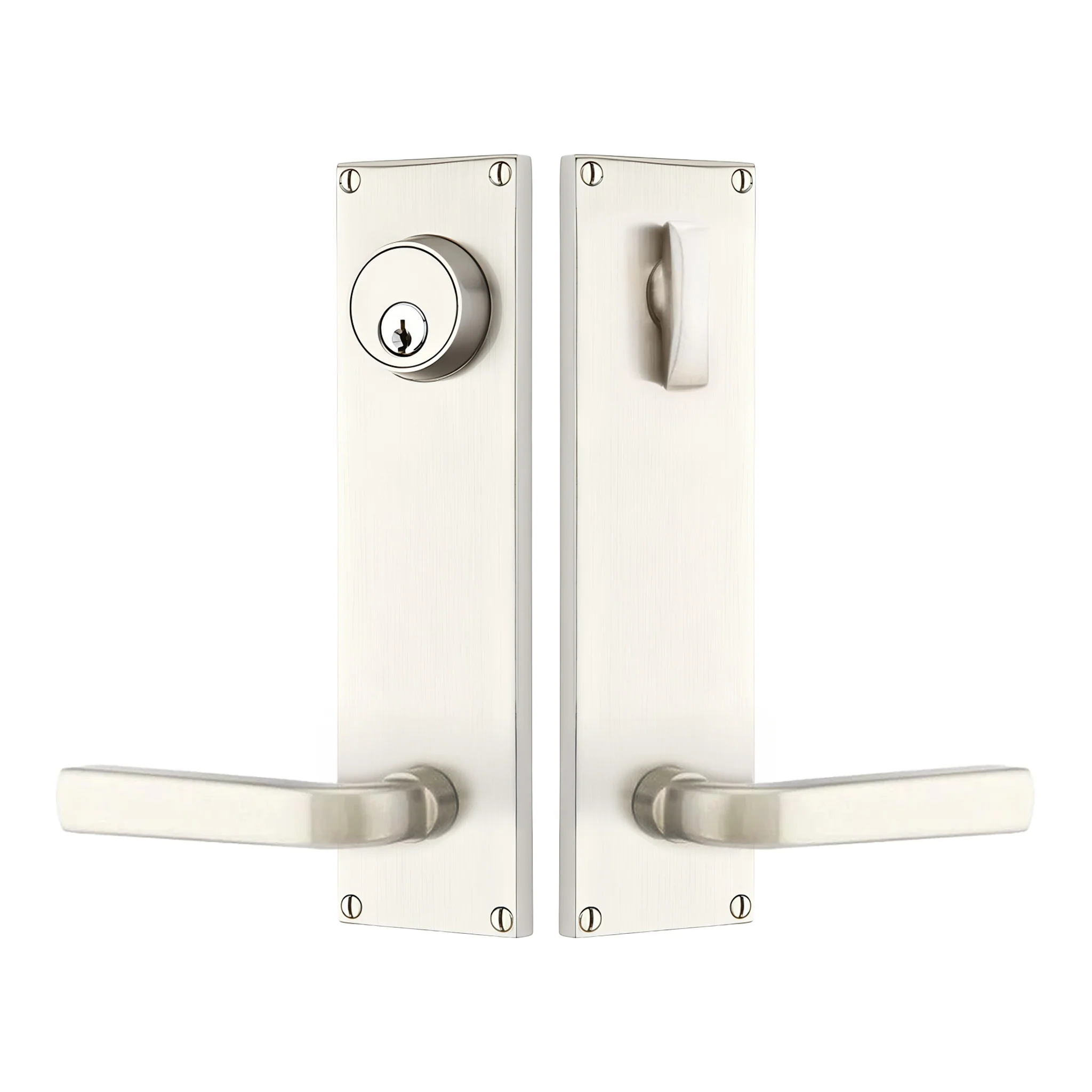 Modern Sideplate Entry Lockset by Emtek - Image 12