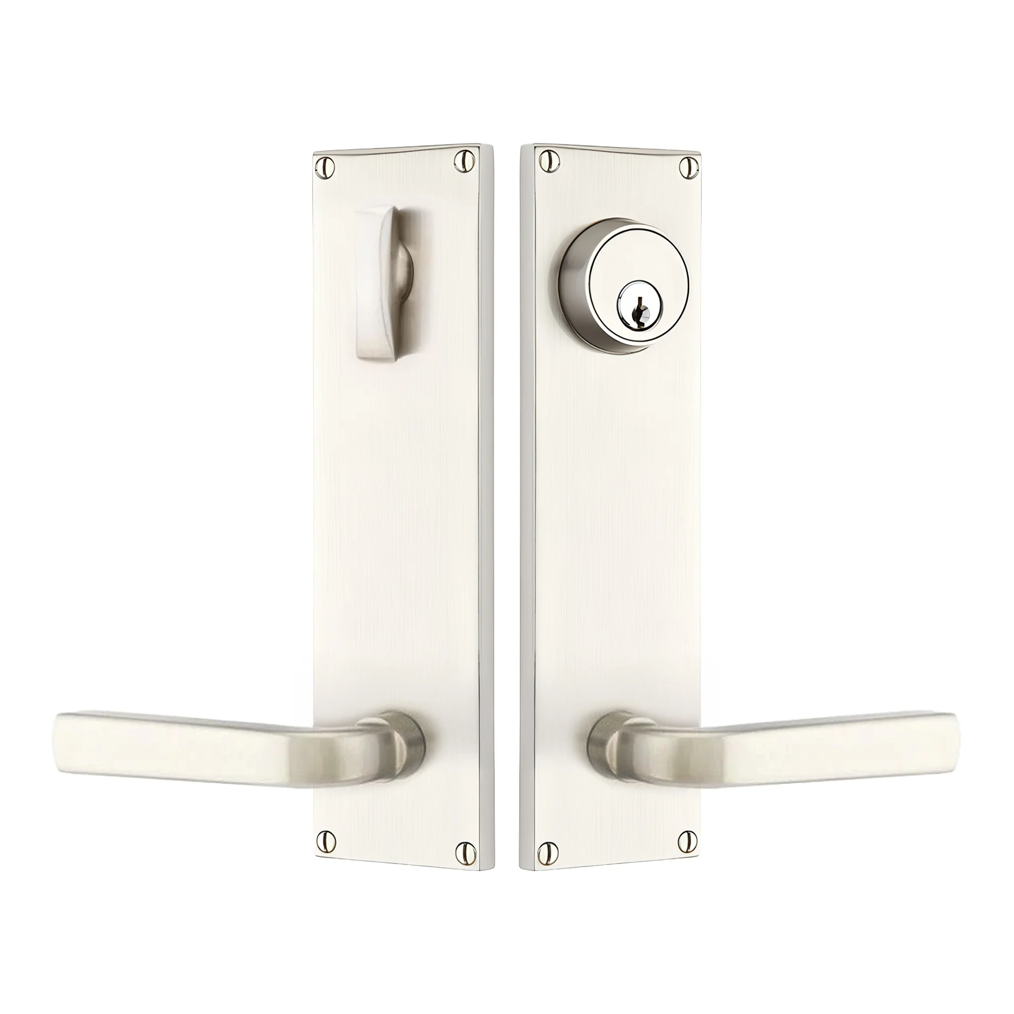 Modern Sideplate Entry Lockset by Emtek - Image 15