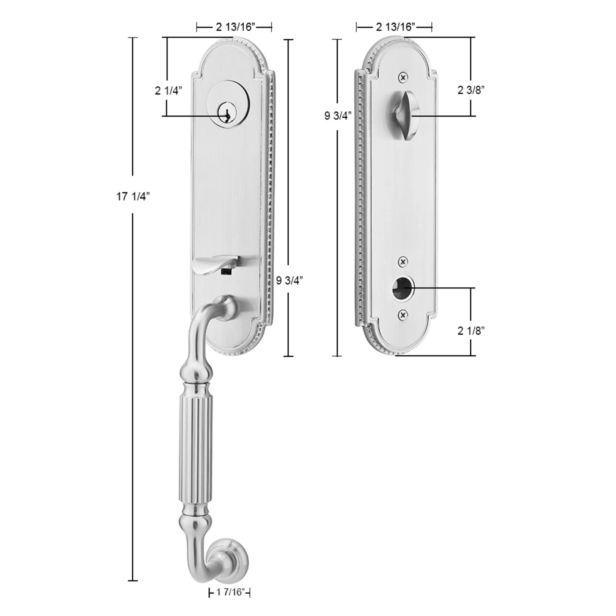 Orleans Entry Lockset by Emtek - Image 4