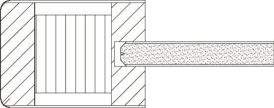 Poplar Interior Door Slab (3 Panel Craftsman) - Image 4