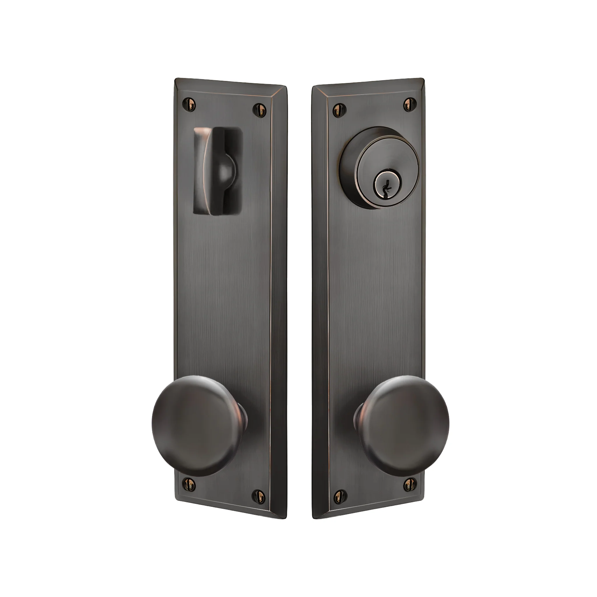 Quincy Sideplate Entry Lockset by Emtek - Image 12