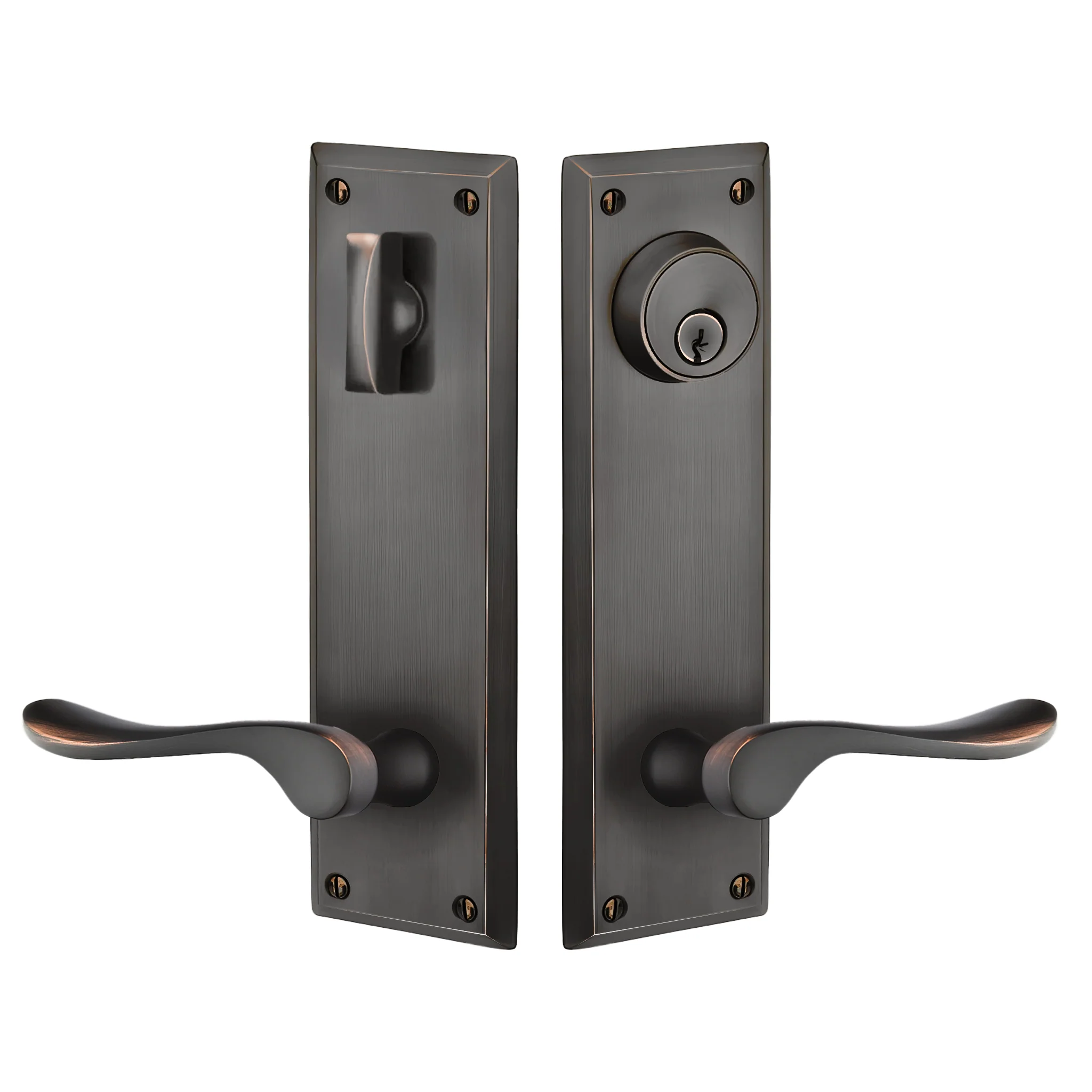 Quincy Sideplate Entry Lockset by Emtek - Image 18