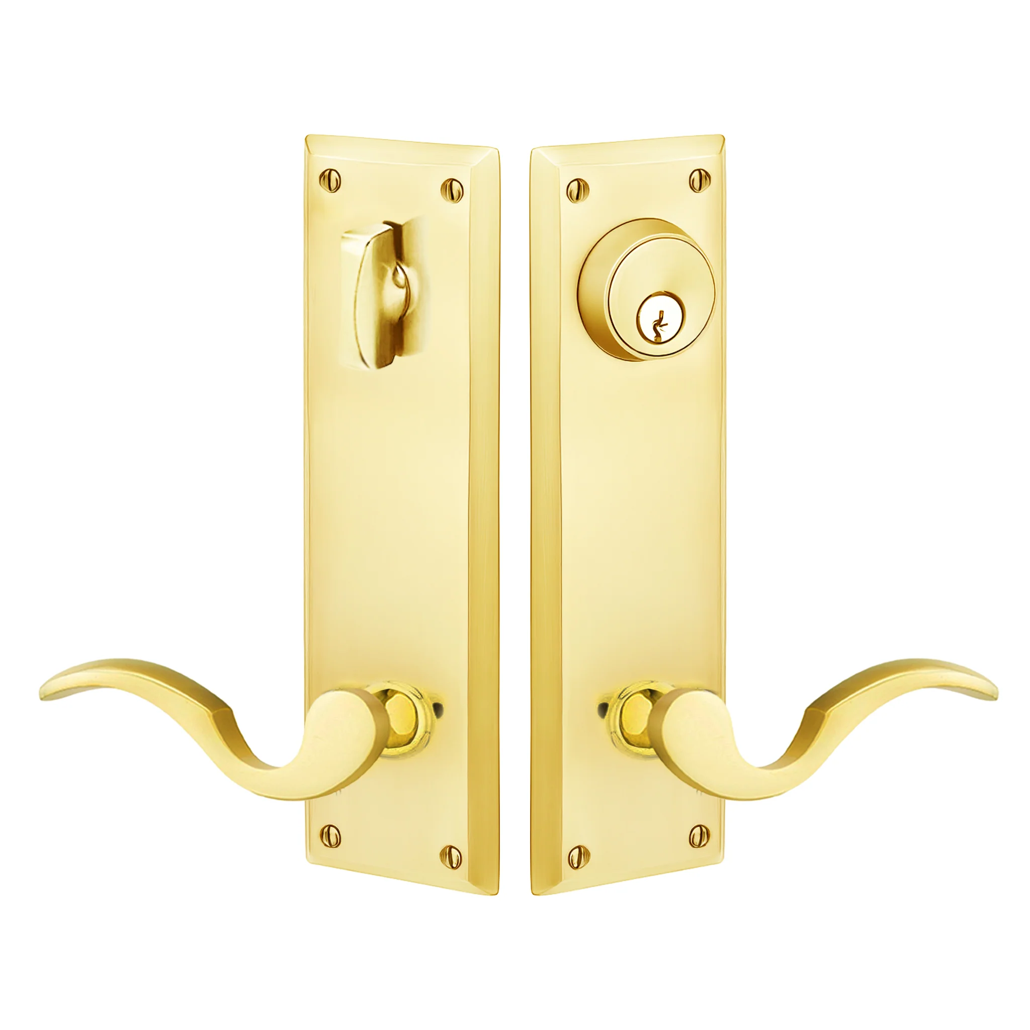 Quincy Sideplate Entry Lockset by Emtek - Image 20