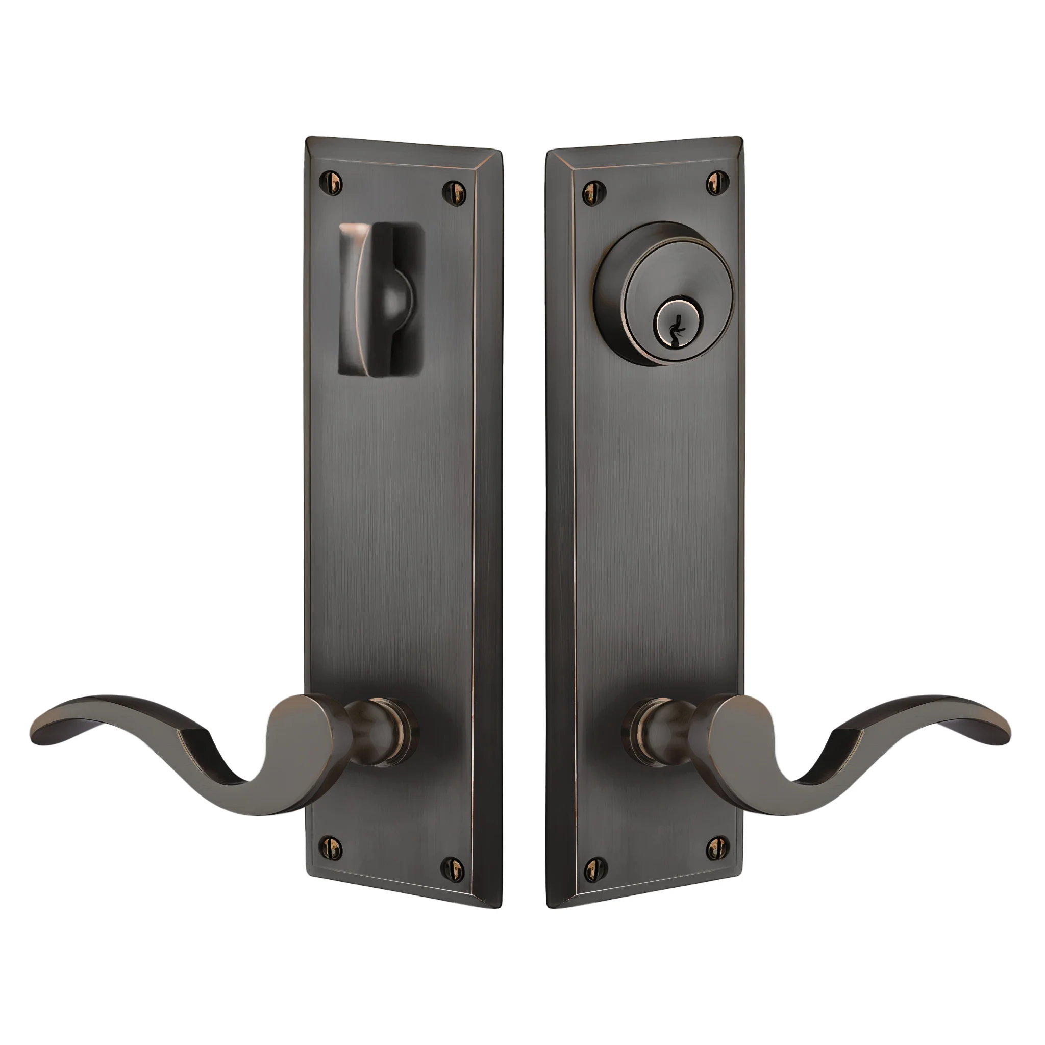 Quincy Sideplate Entry Lockset by Emtek - Image 21