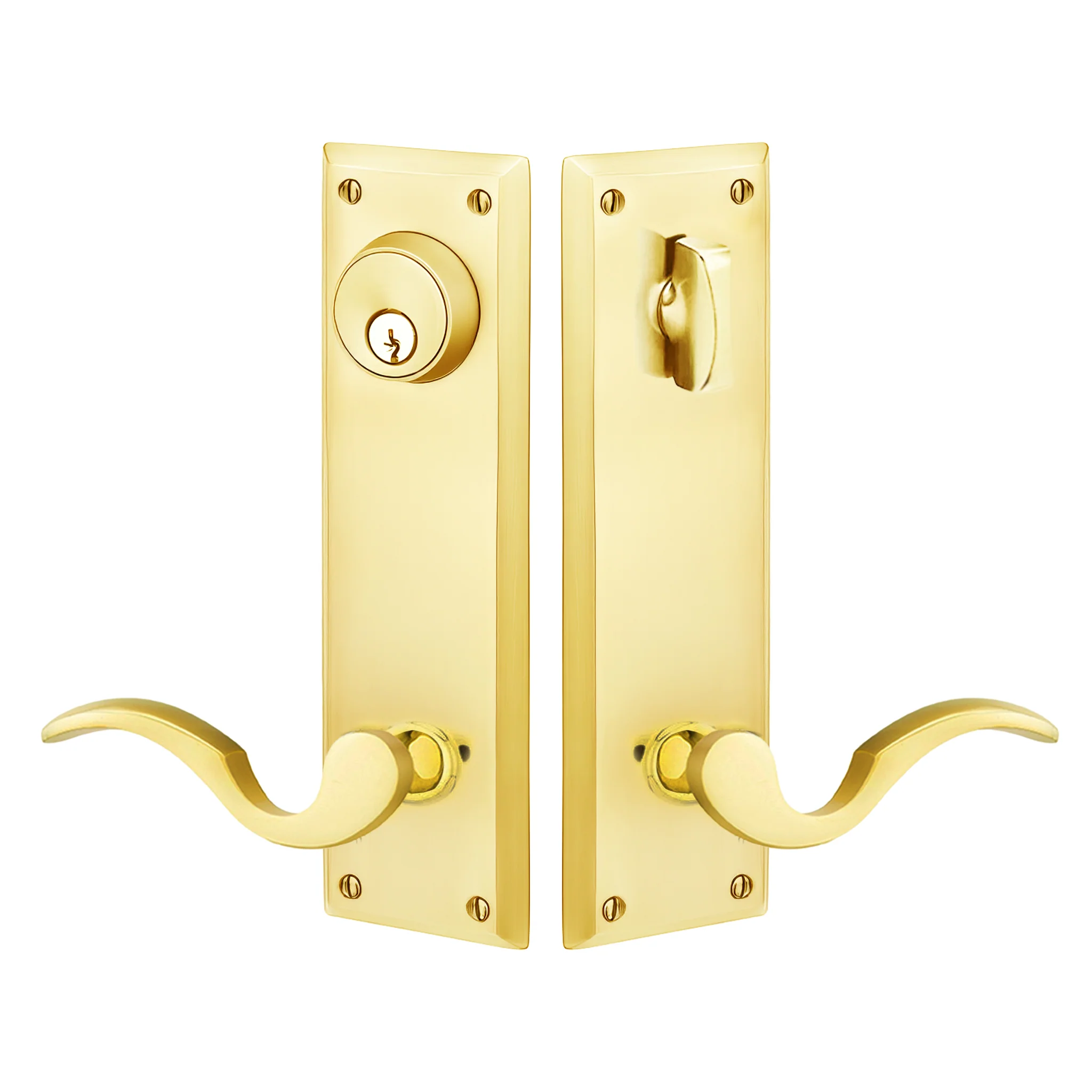 Quincy Sideplate Entry Lockset by Emtek - Image 8
