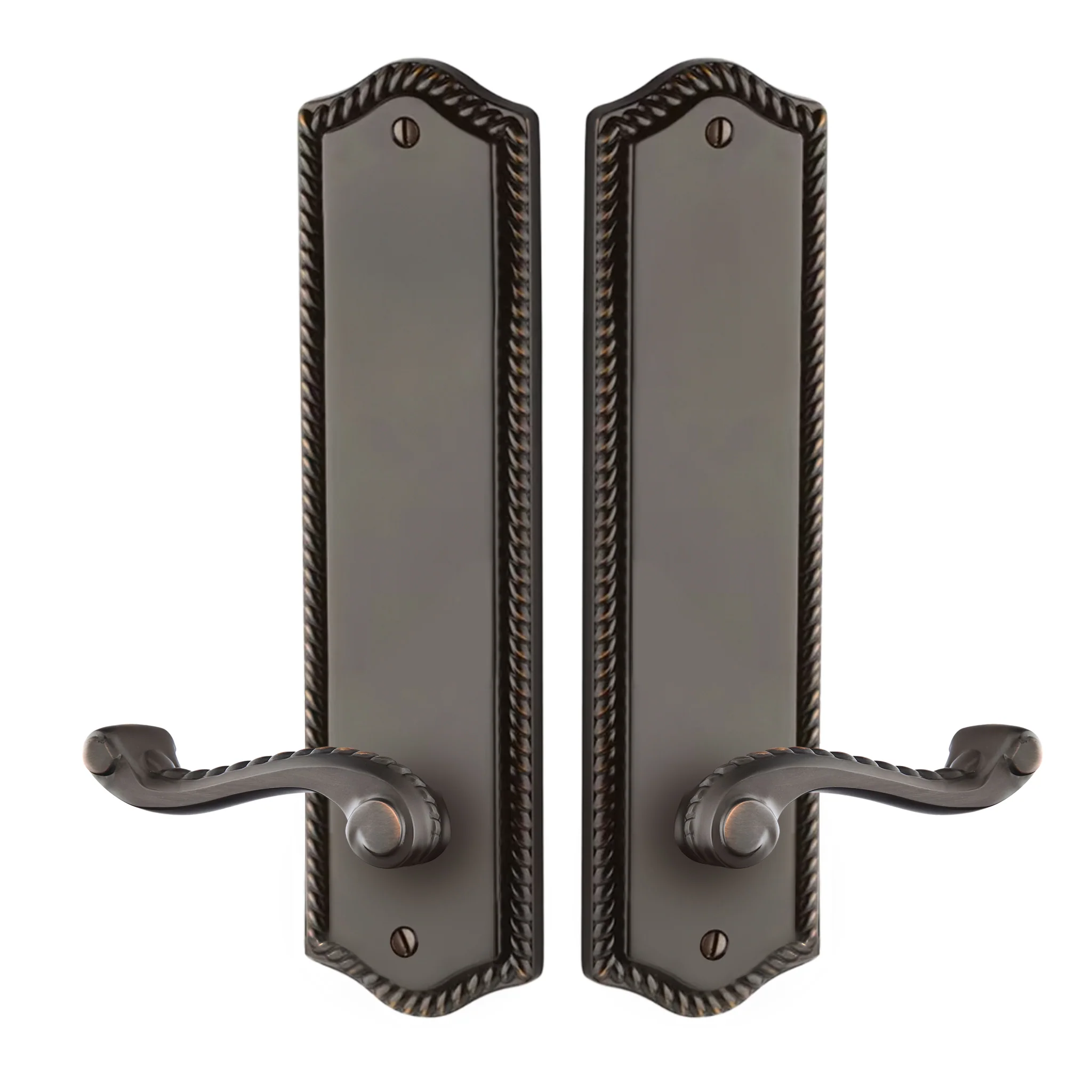 Rope Sideplate Entry Lockset by Emtek - Image 16